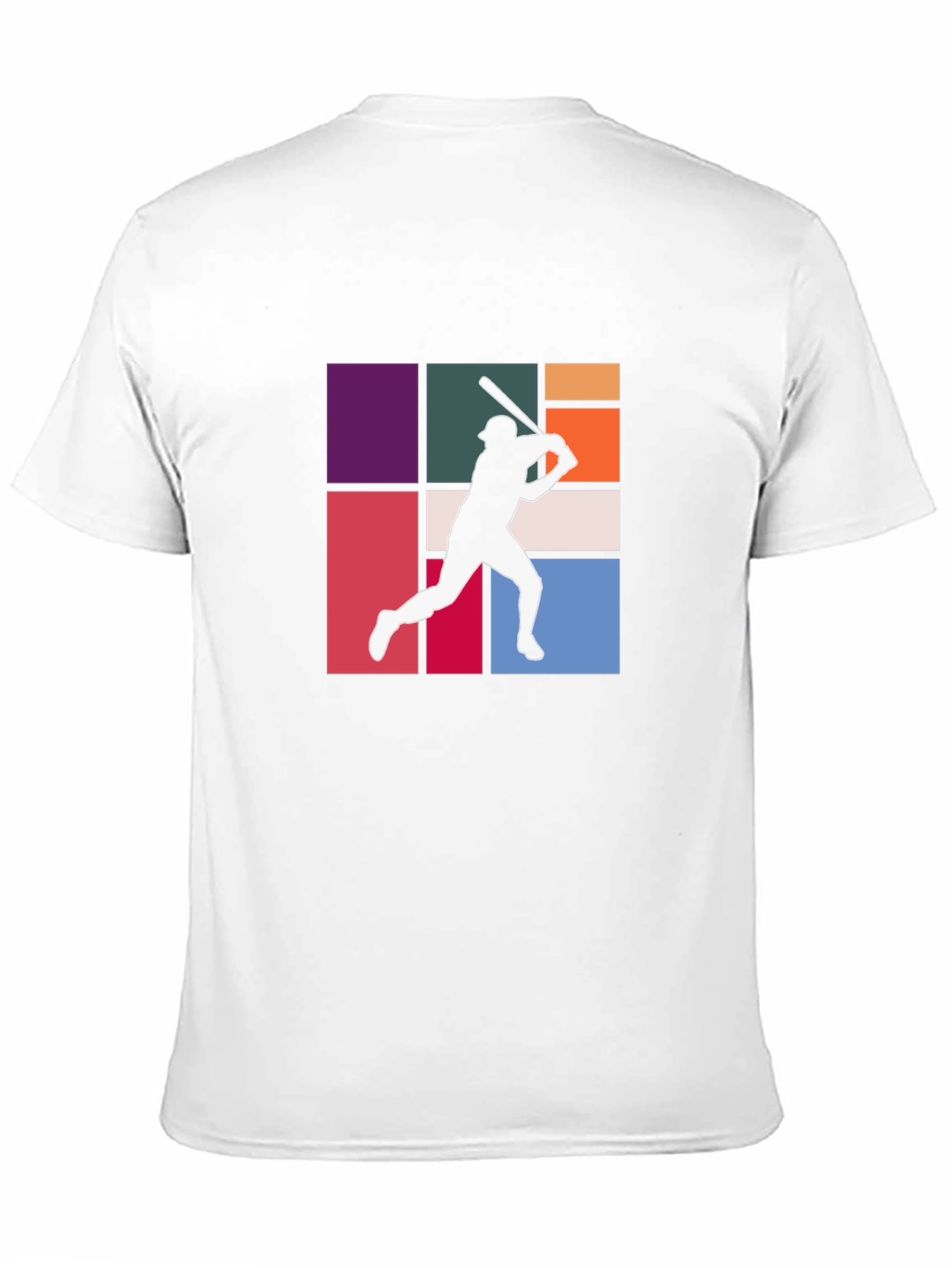 Retro Baseball Silhouette Graphic Tee