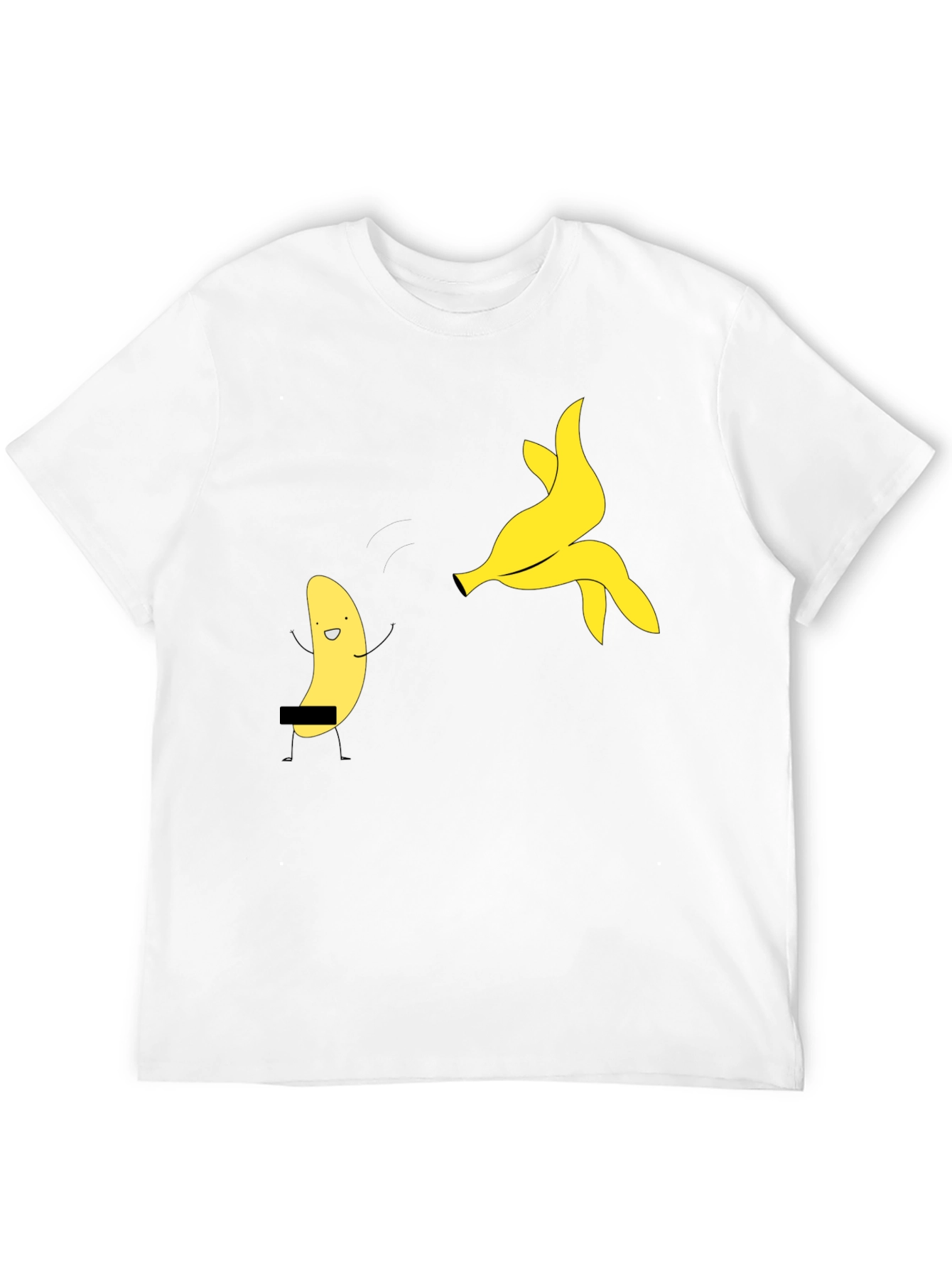 Funny Banana T-Shirt - Black