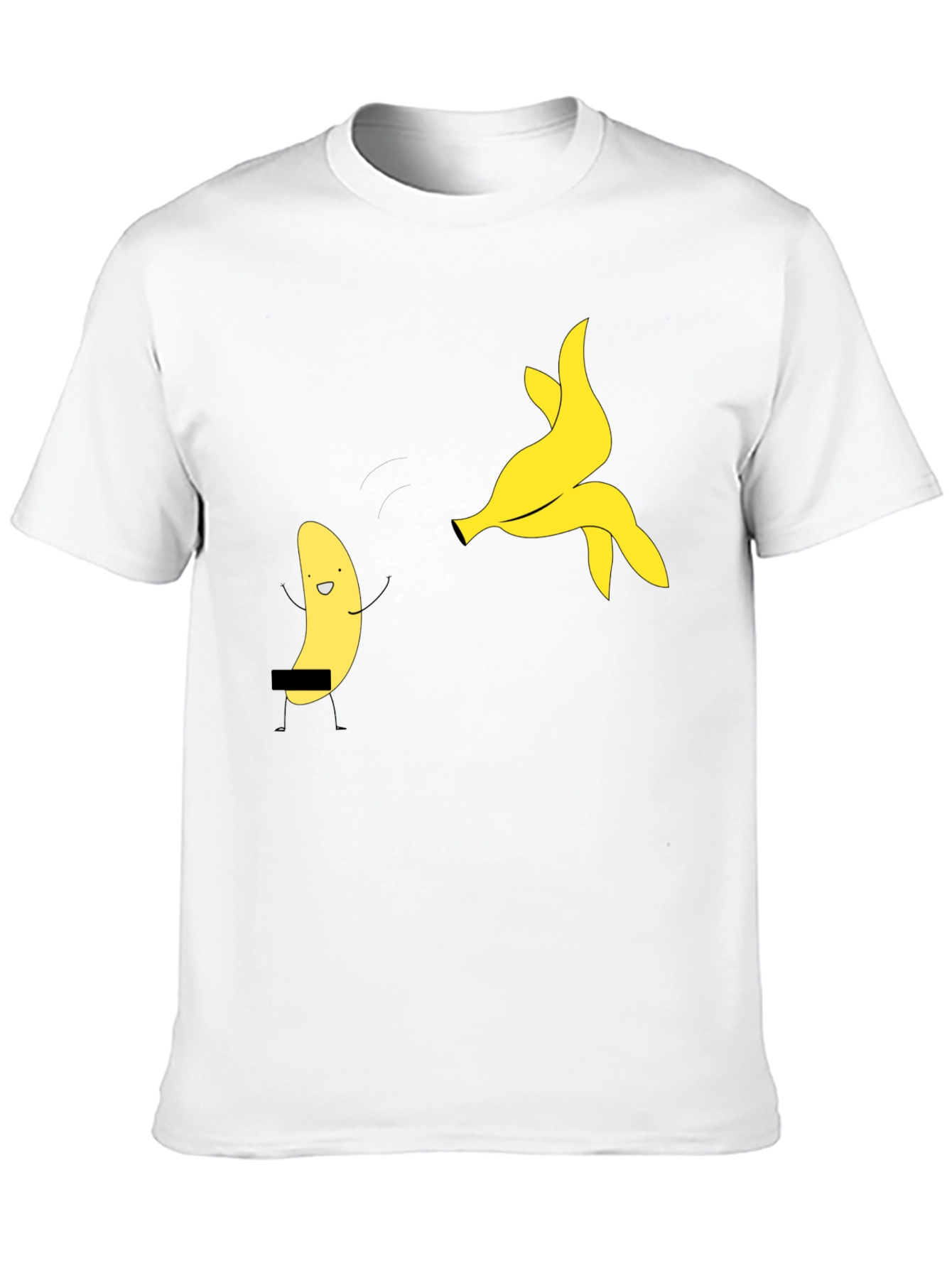 Funny Banana T-Shirt - Black