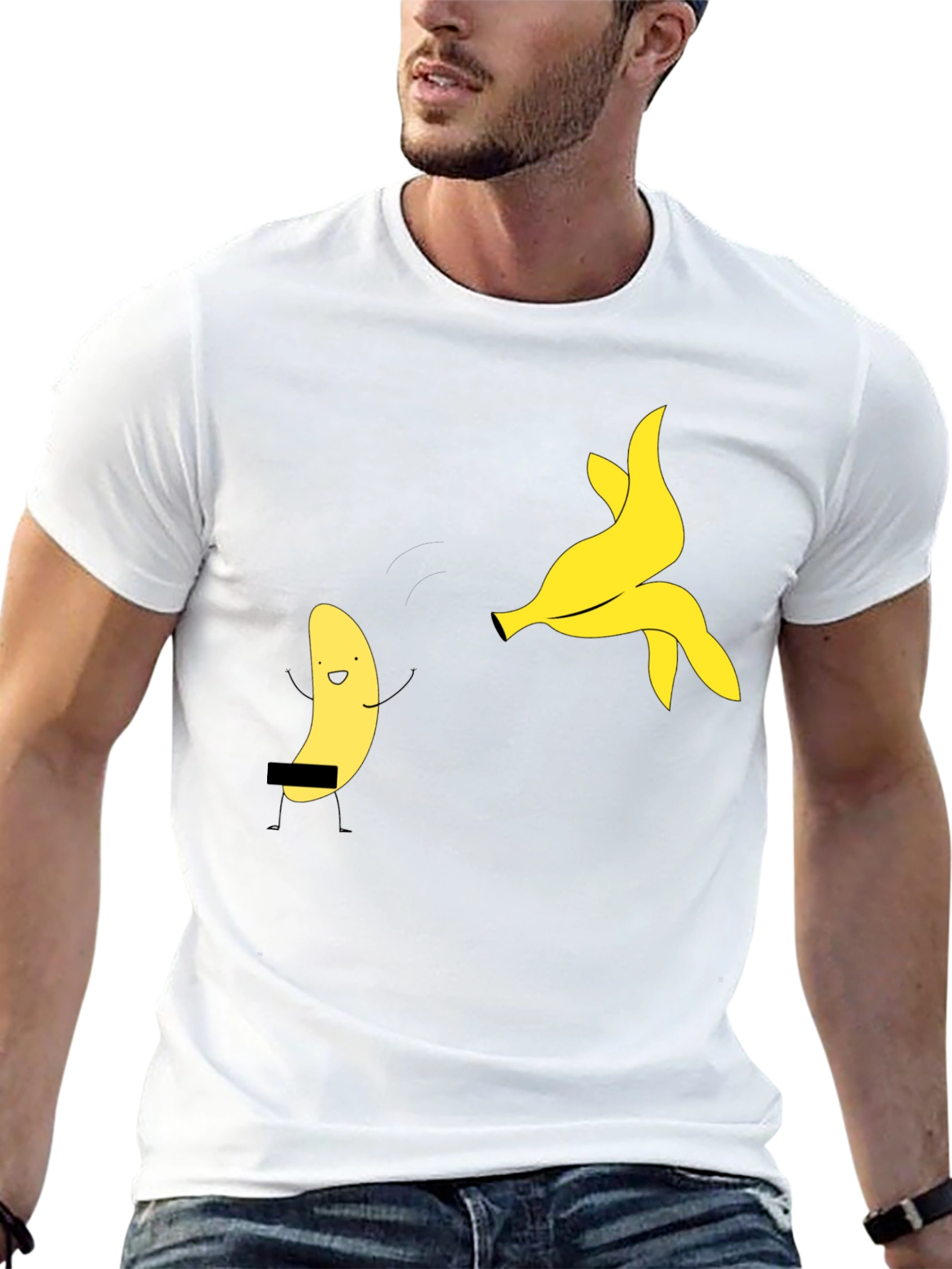 Funny Banana T-Shirt - Black