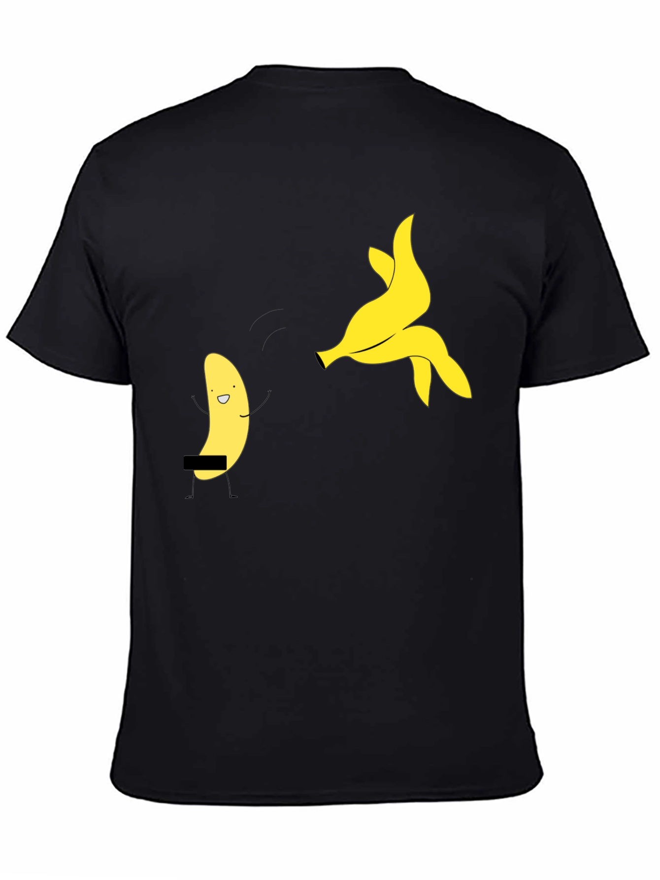 Funny Banana T-Shirt - Black