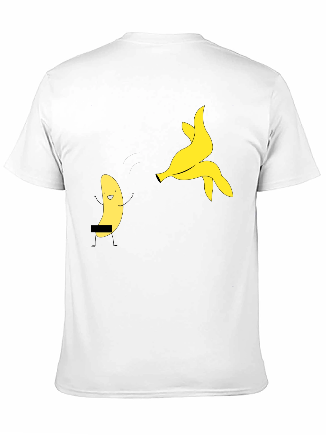Funny Banana T-Shirt - Black