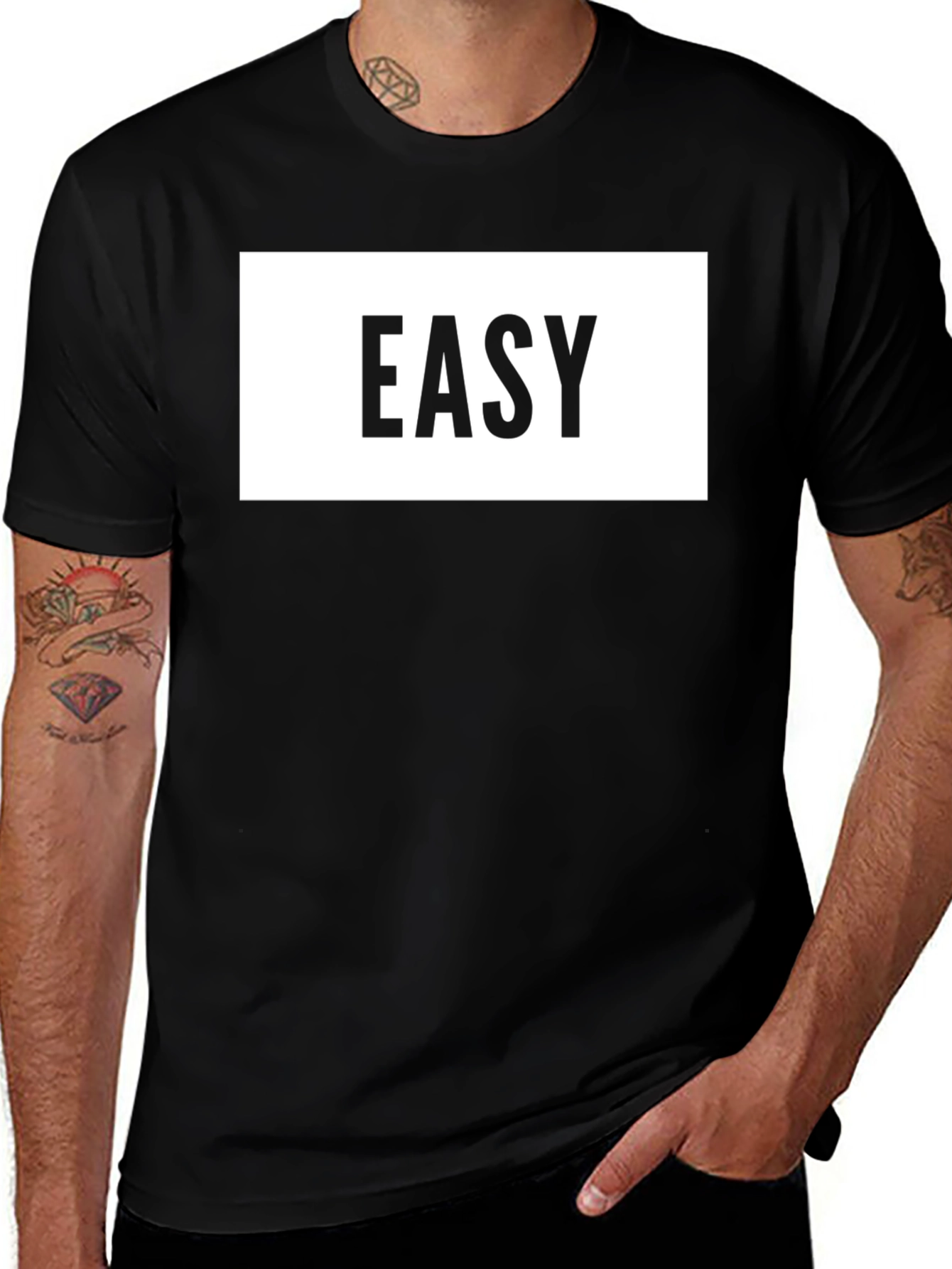 Easy Graphic T-Shirt - Comfortable Cotton Blend