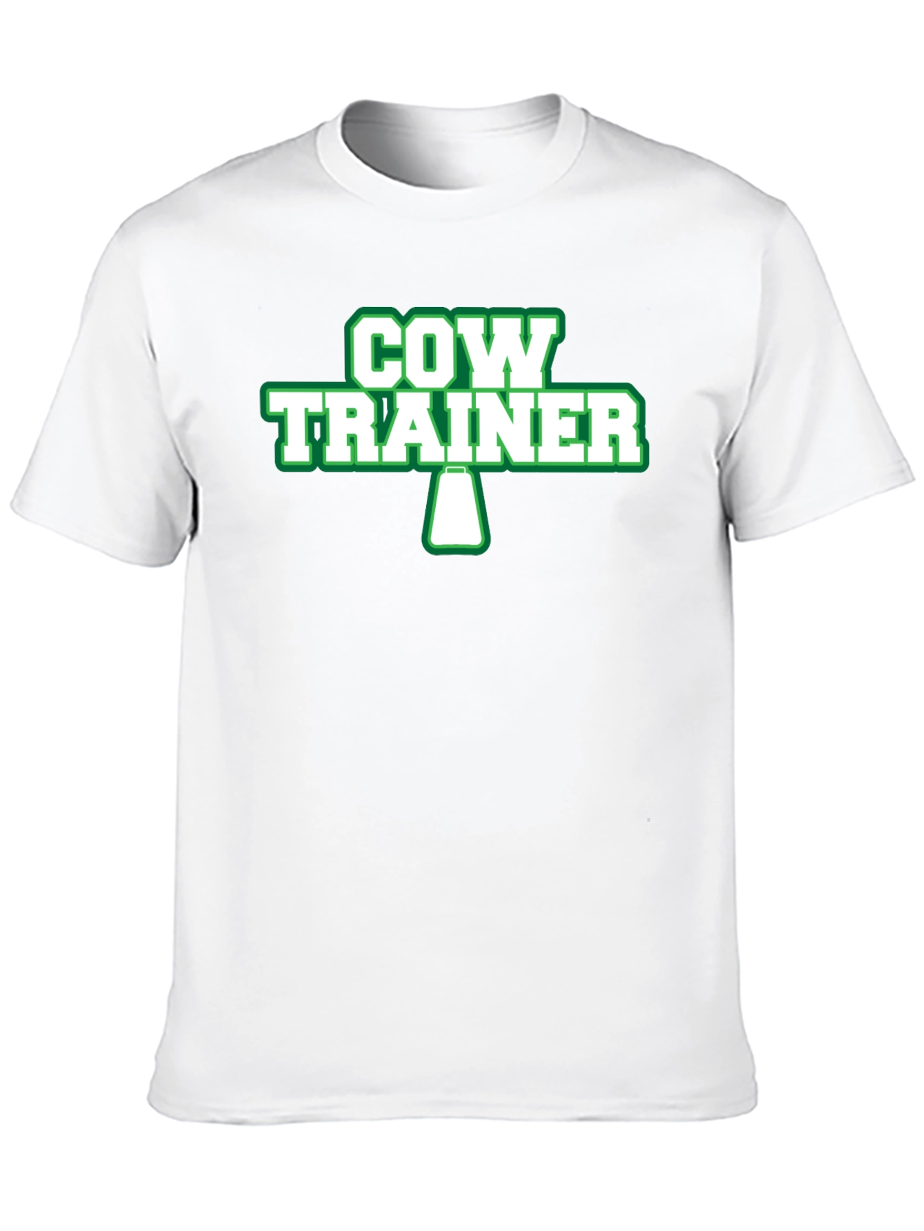Cow Trainer Graphic Tee - Funny Agriculture Shirt