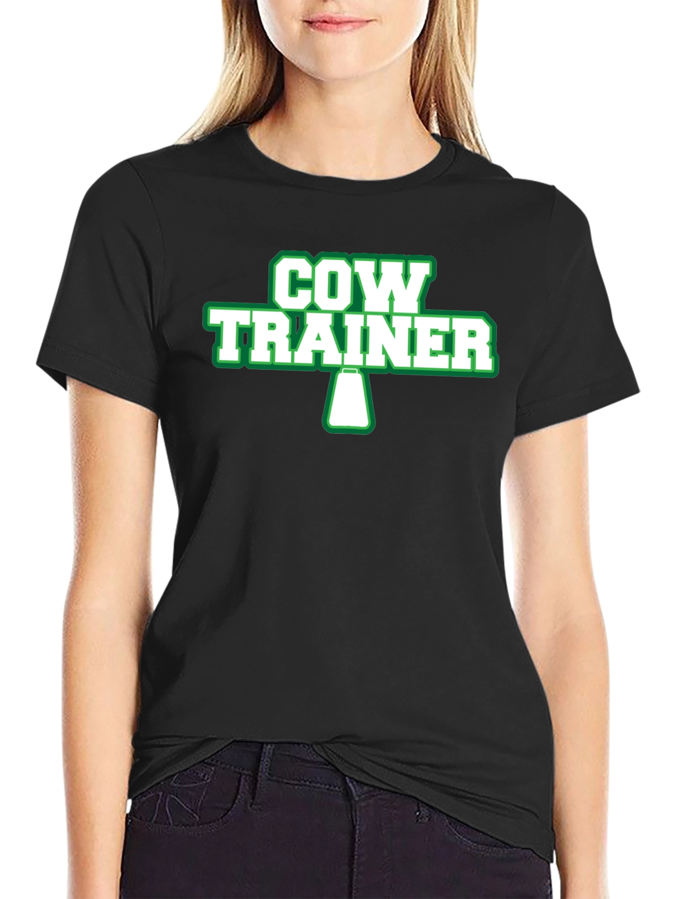 Cow Trainer Graphic Tee - Funny Agriculture Shirt