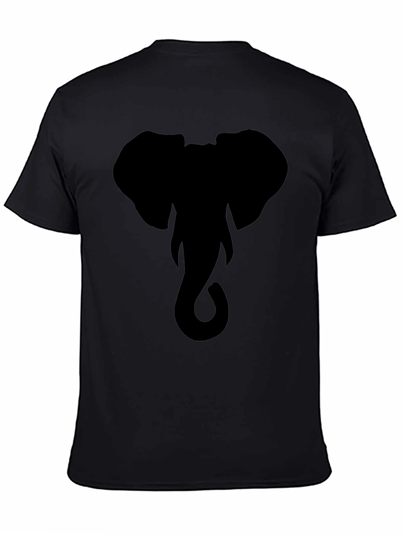 Elephant Graphic T-Shirt - Modern Black Tee