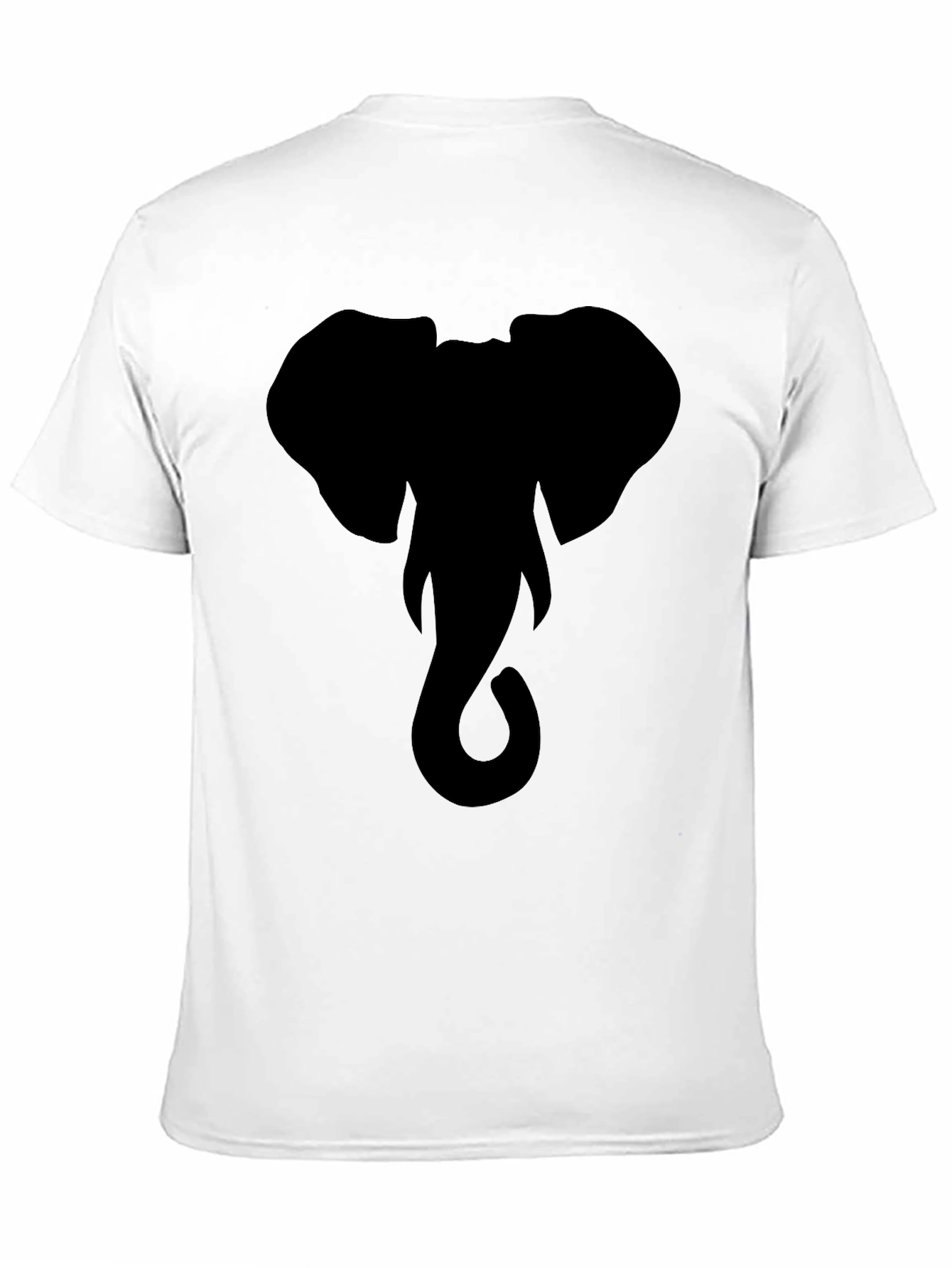Elephant Graphic T-Shirt - Modern Black Tee