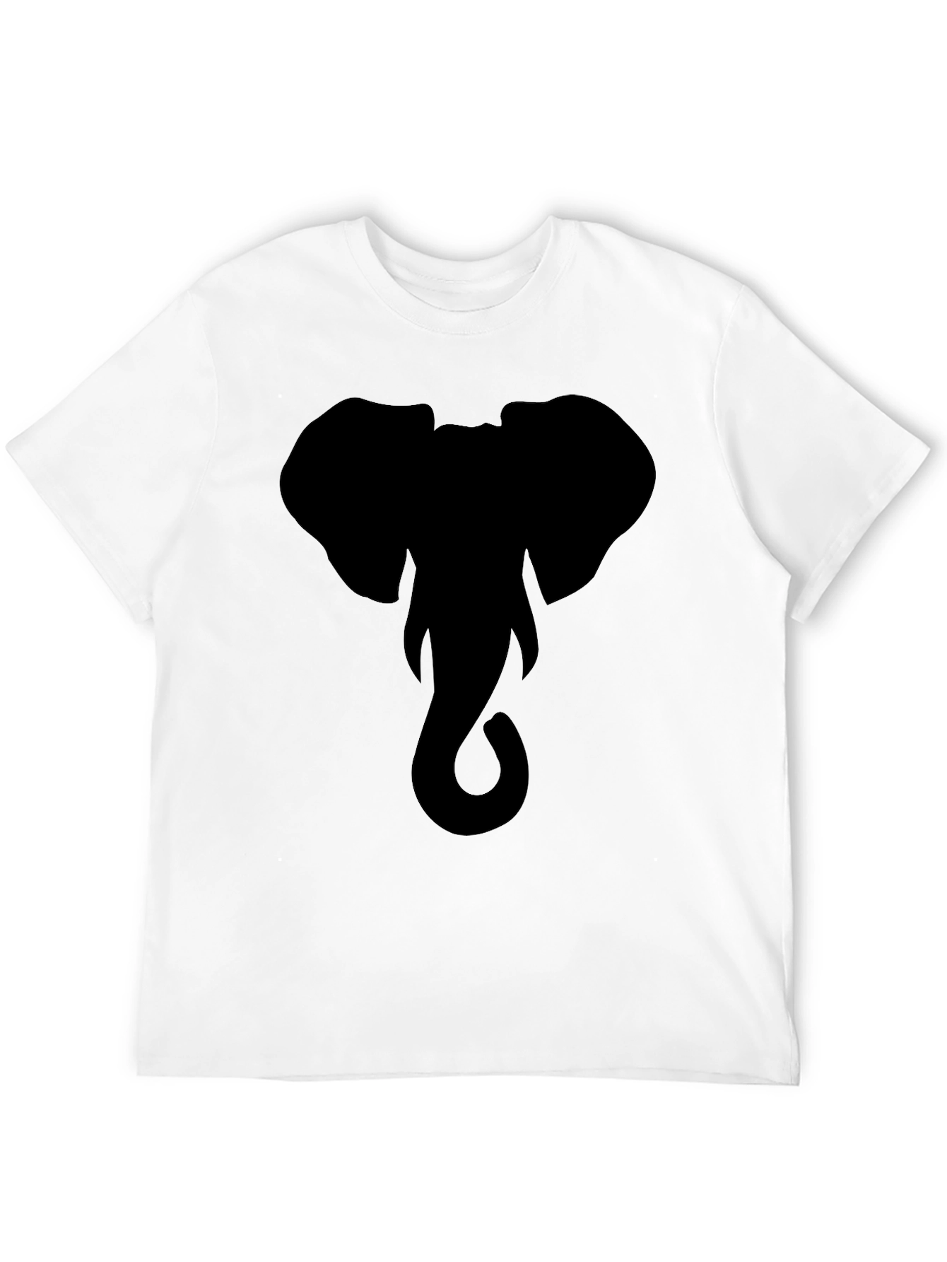 Elephant Graphic T-Shirt - Modern Black Tee