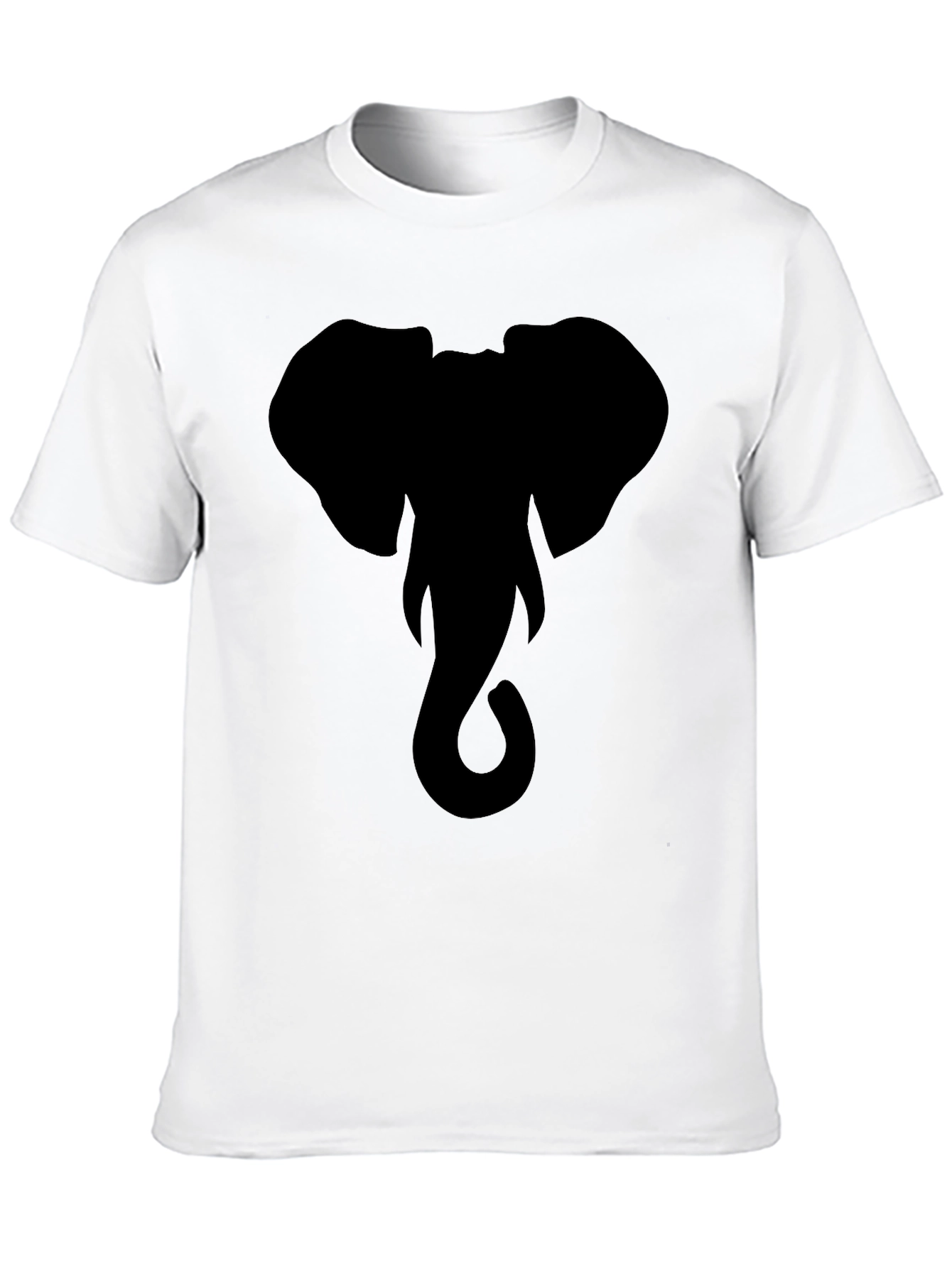 Elephant Graphic T-Shirt - Modern Black Tee