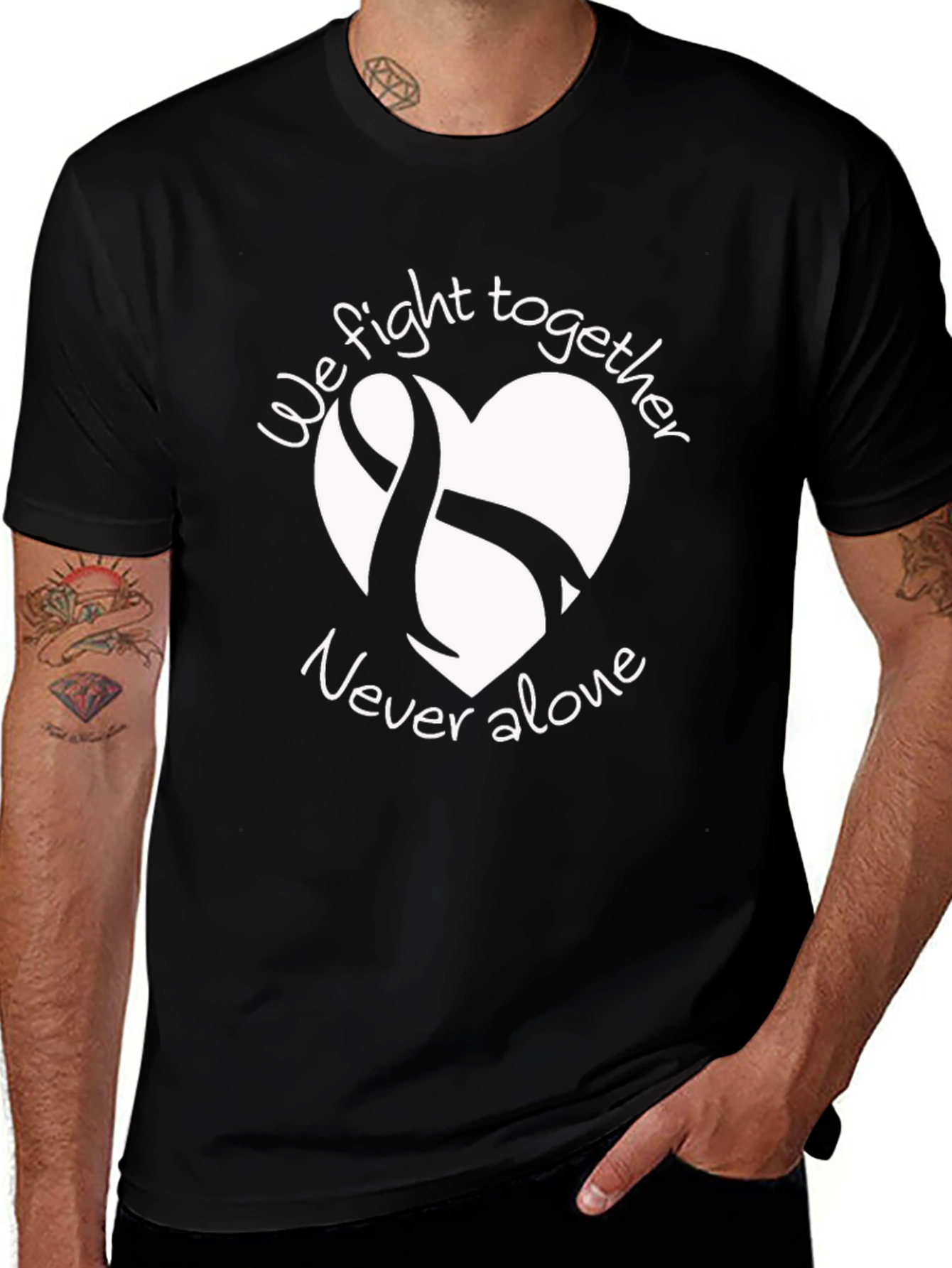 We Fight Together Awareness T-Shirt