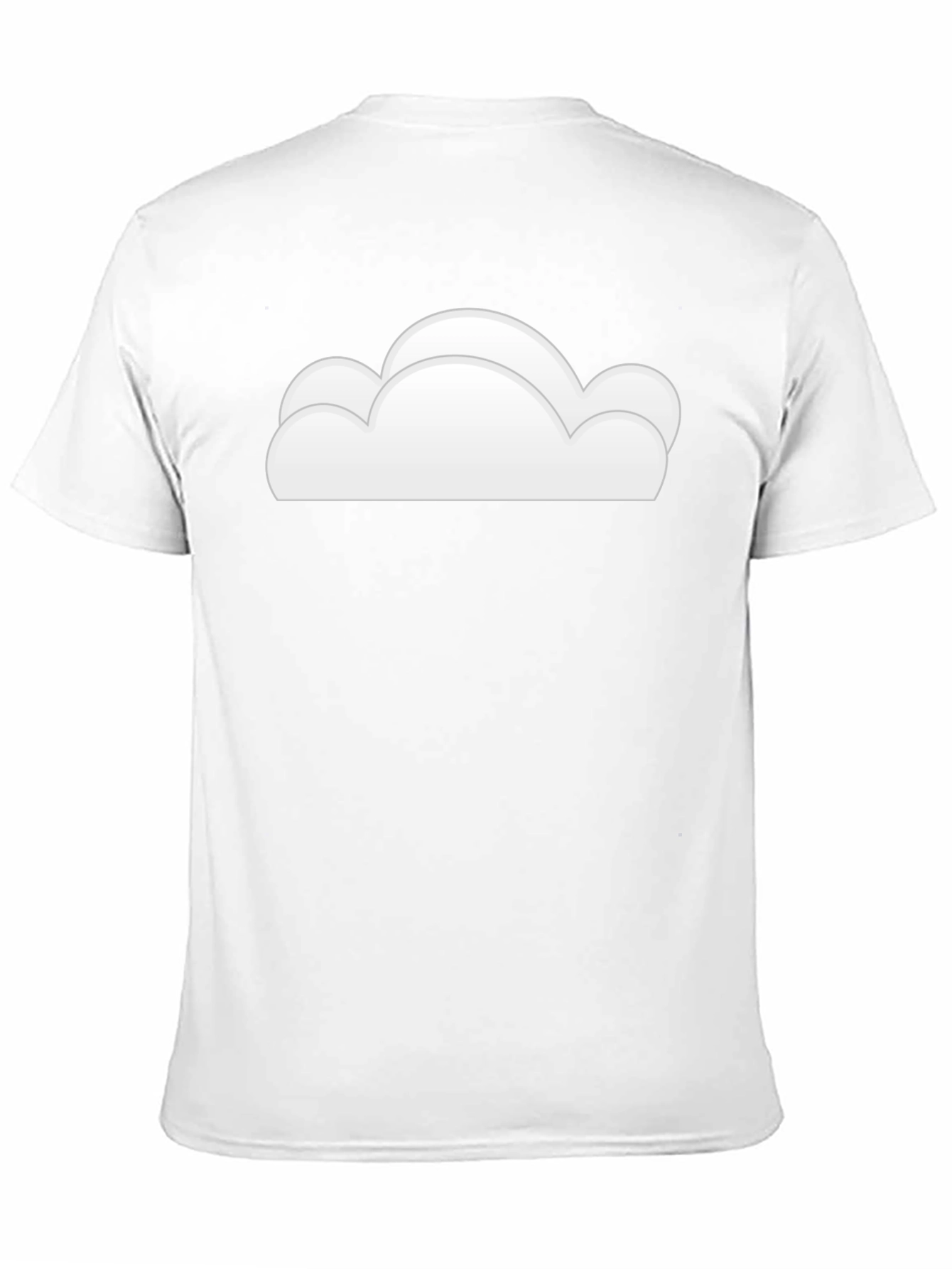 Cloud Graphic Black T-Shirt