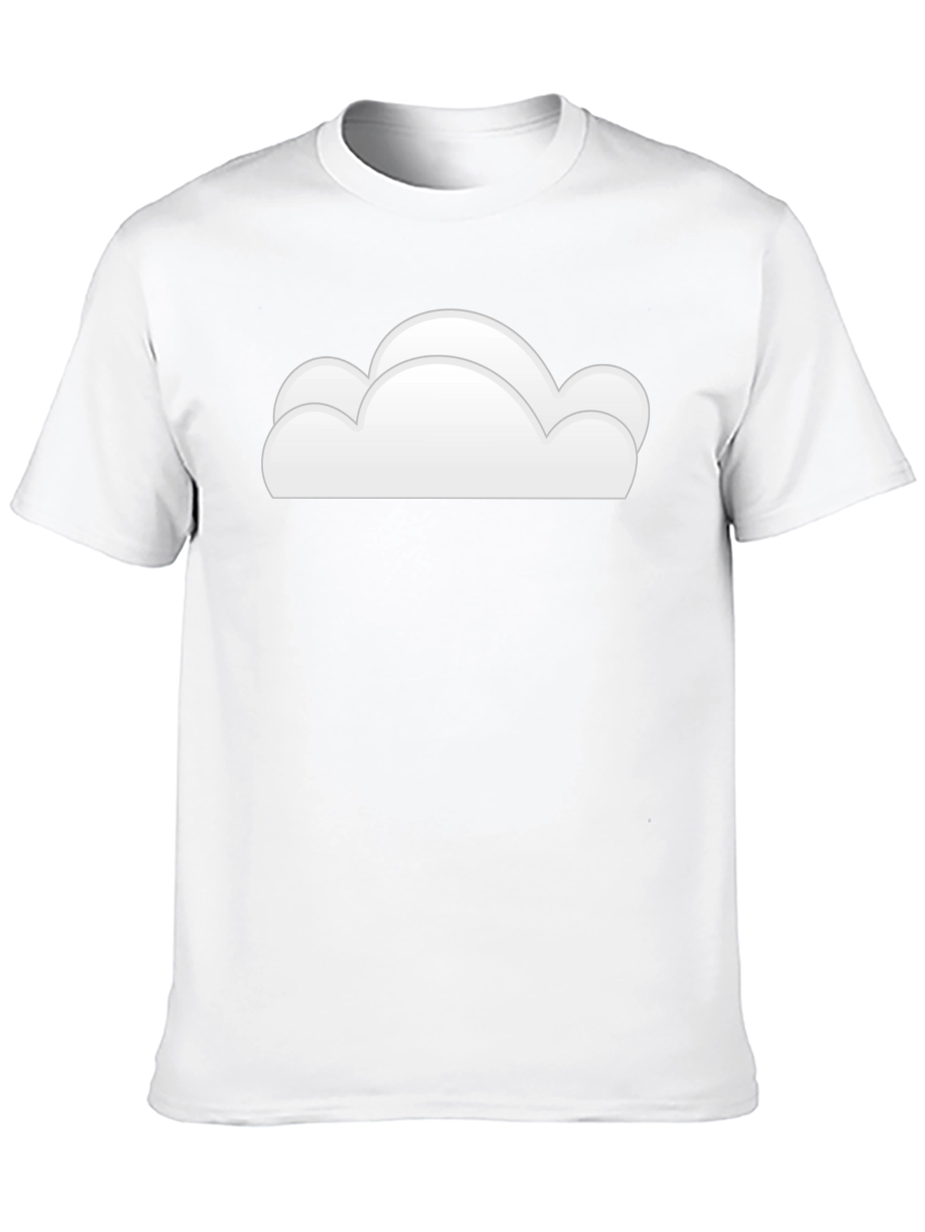 Cloud Graphic Black T-Shirt