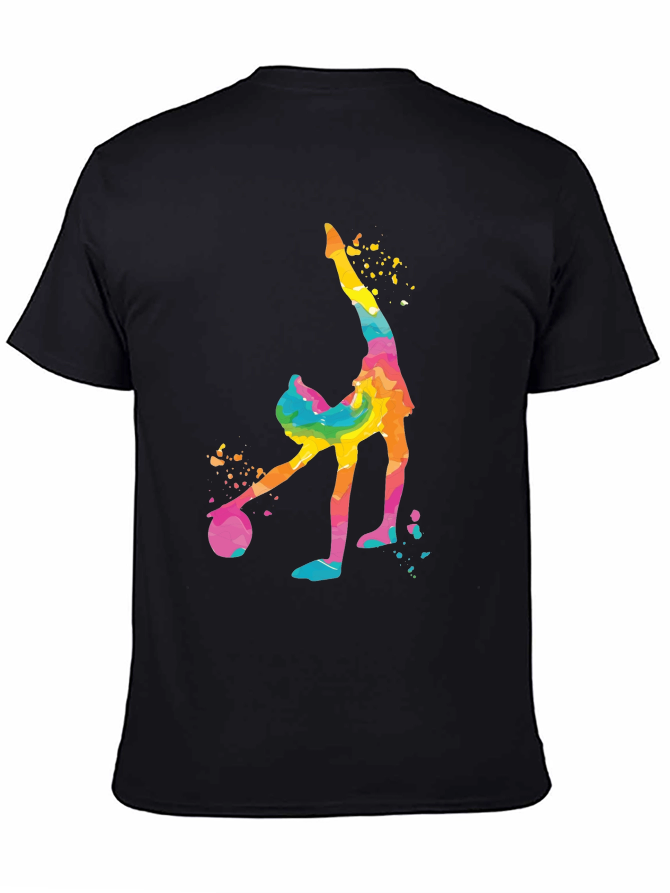 Gymnast Watercolor Graphic T-Shirt