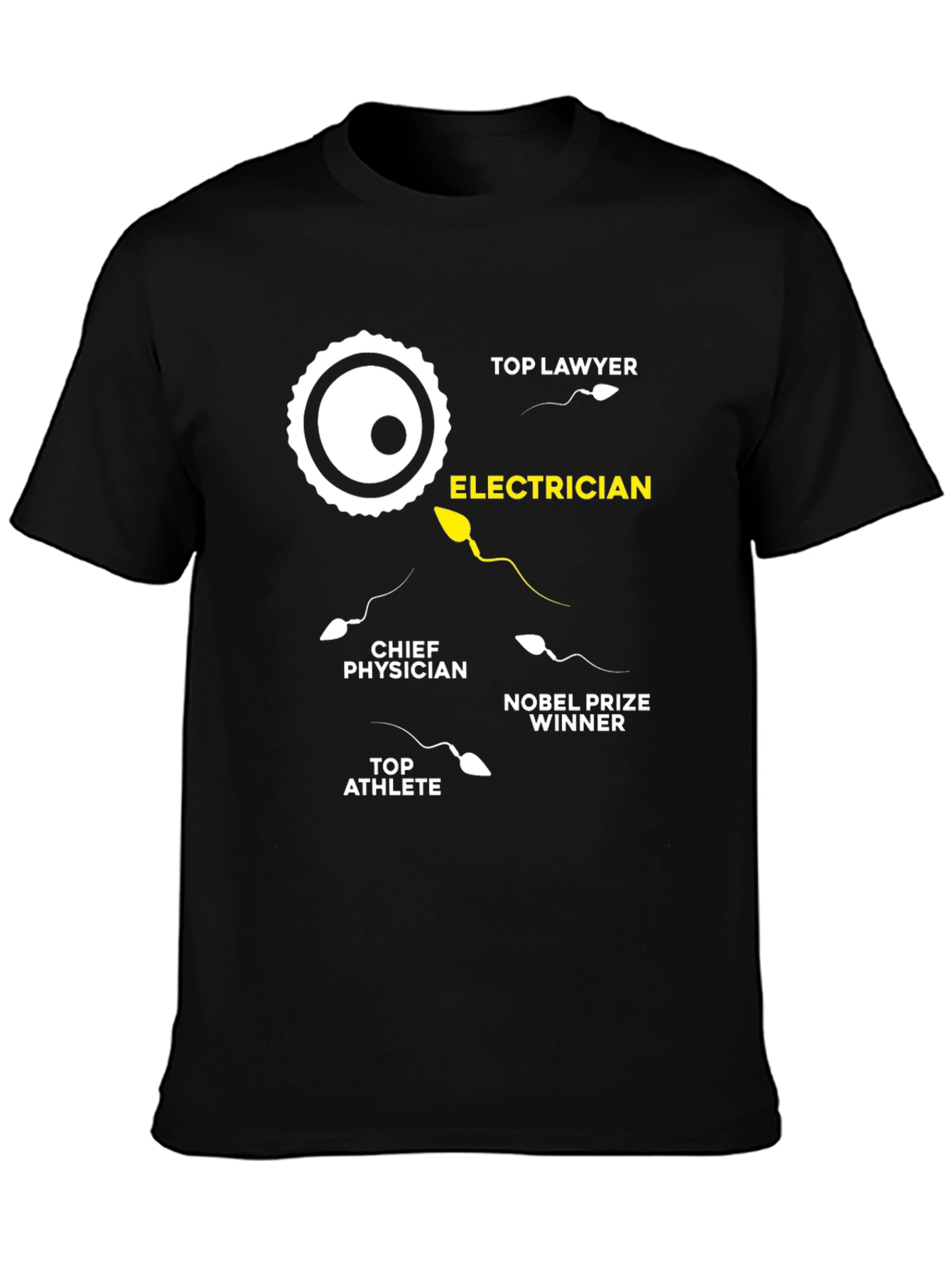 Humorous Electrician T-Shirt