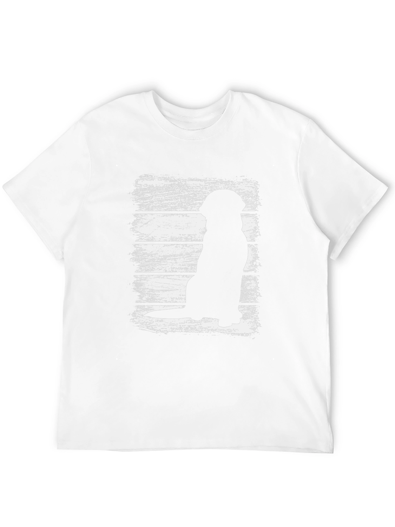Dog Silhouette Graphic Tee - Stylish & Comfortable
