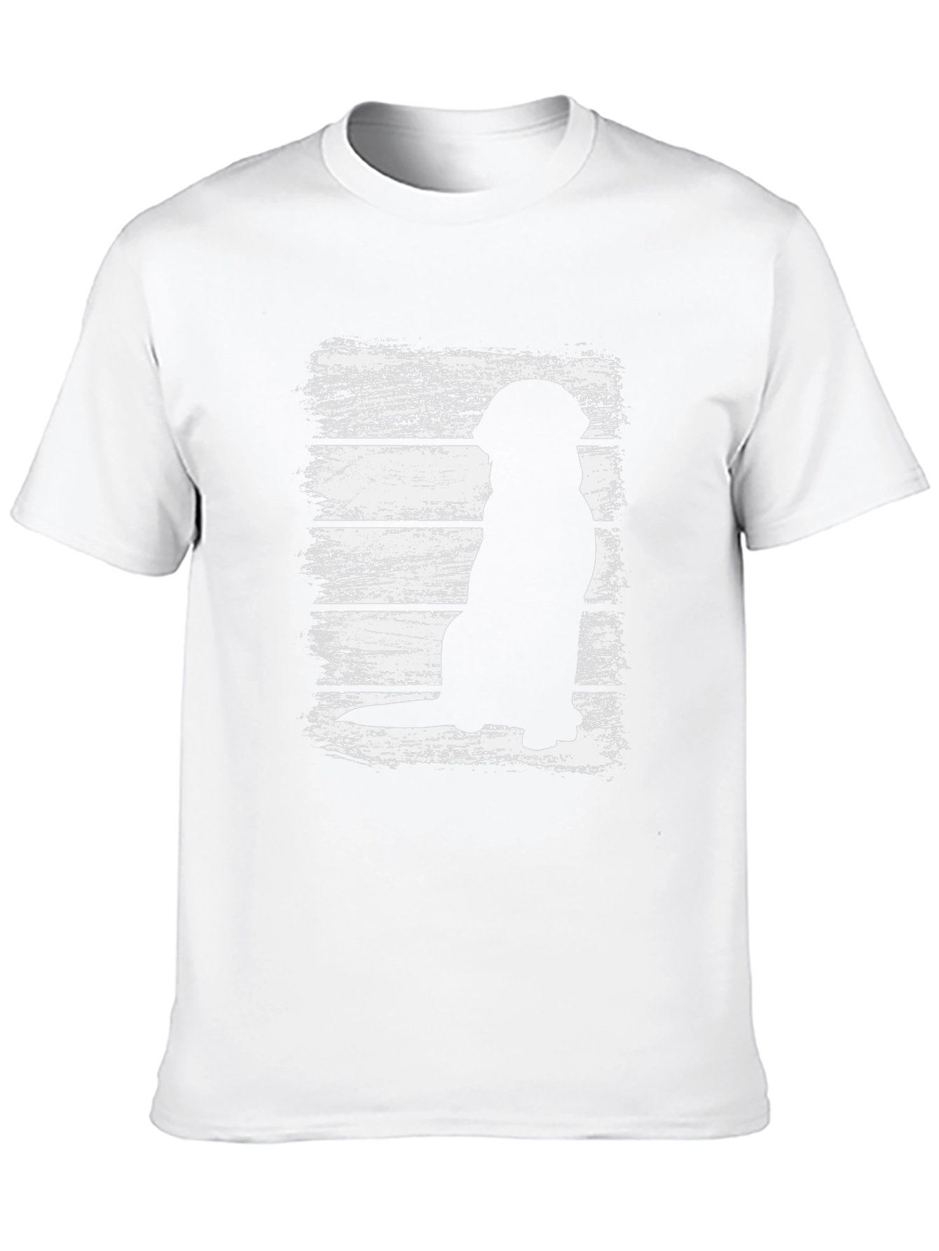 Dog Silhouette Graphic Tee - Stylish & Comfortable