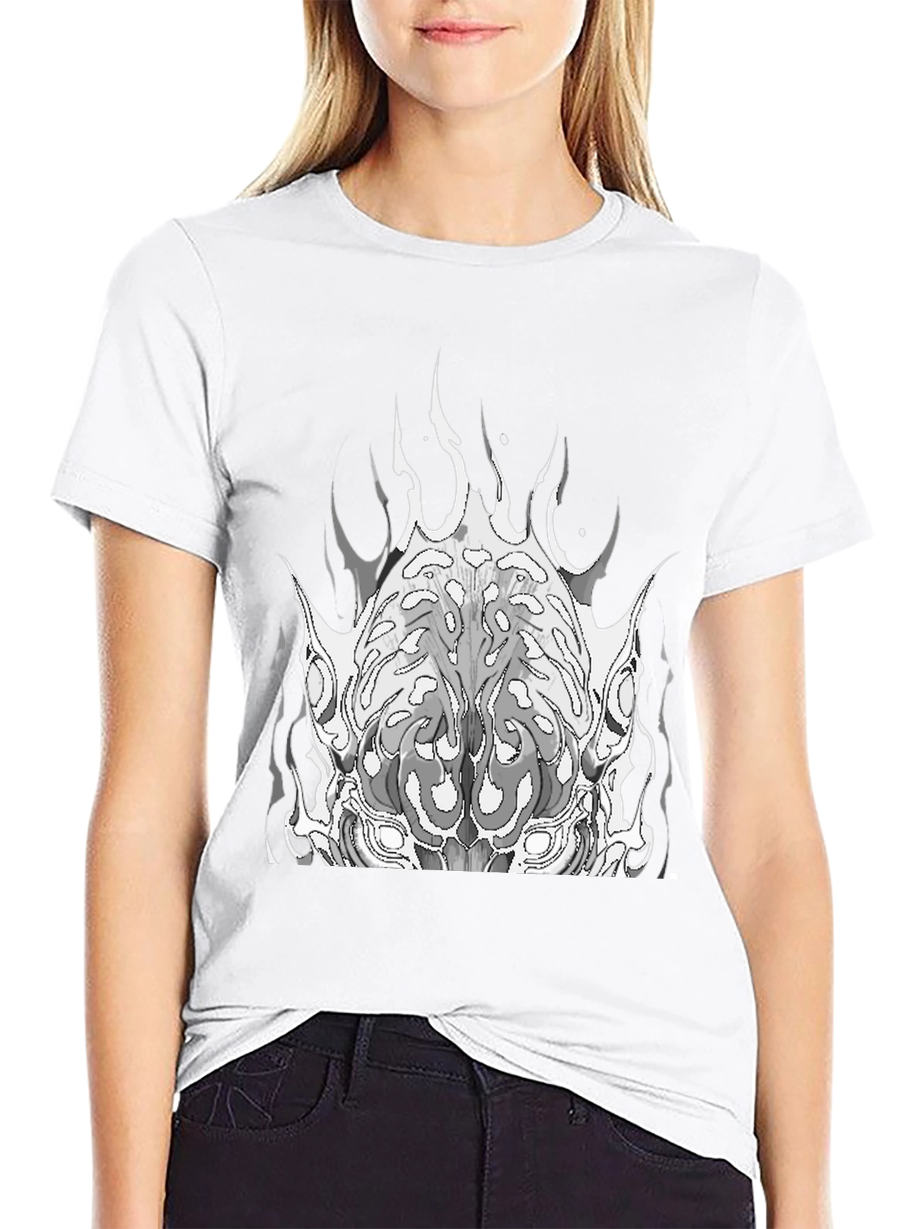 Fiery Brain Graphic Tee