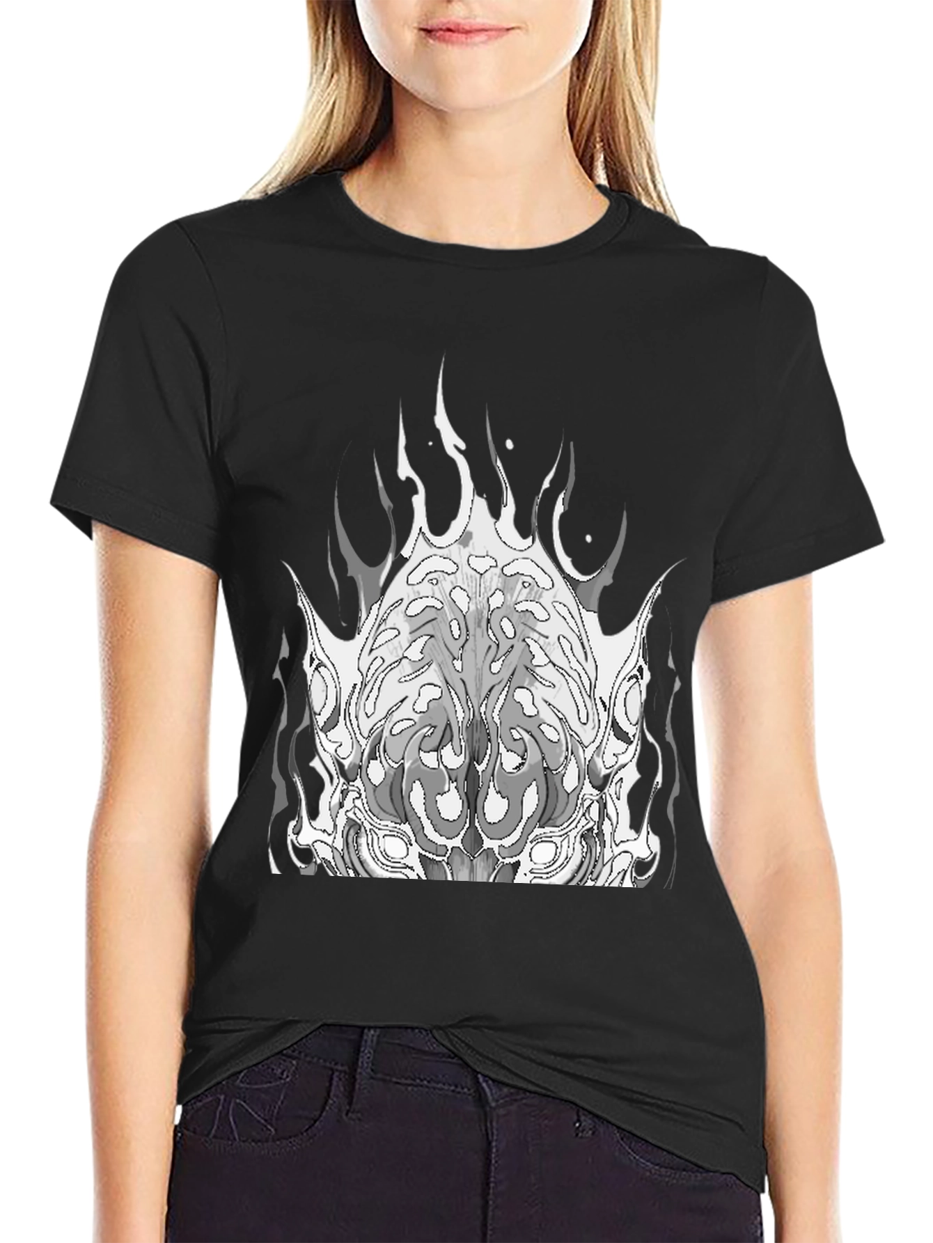 Fiery Brain Graphic Tee