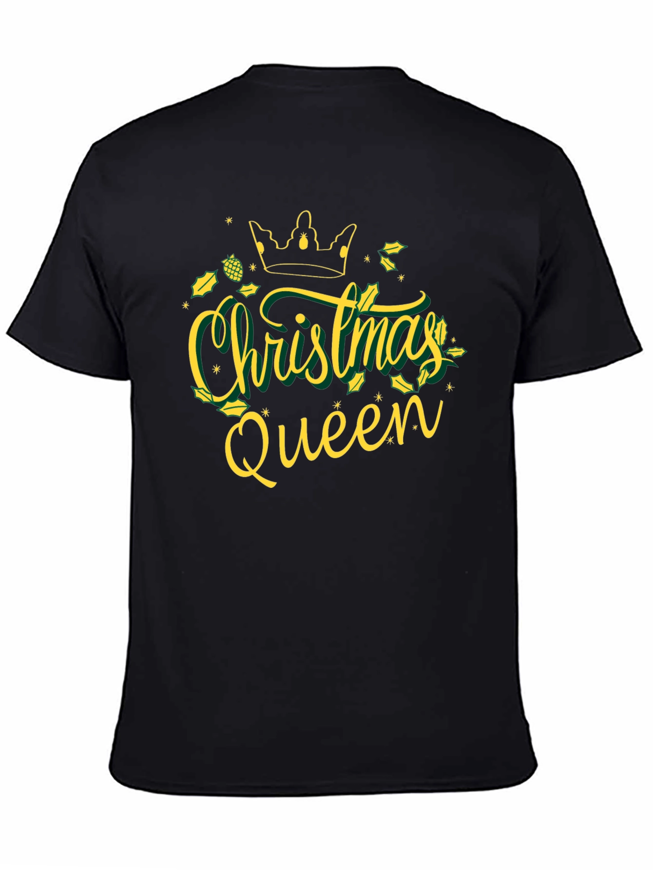 Christmas Queen Graphic Tee - Holiday Festive Shirt