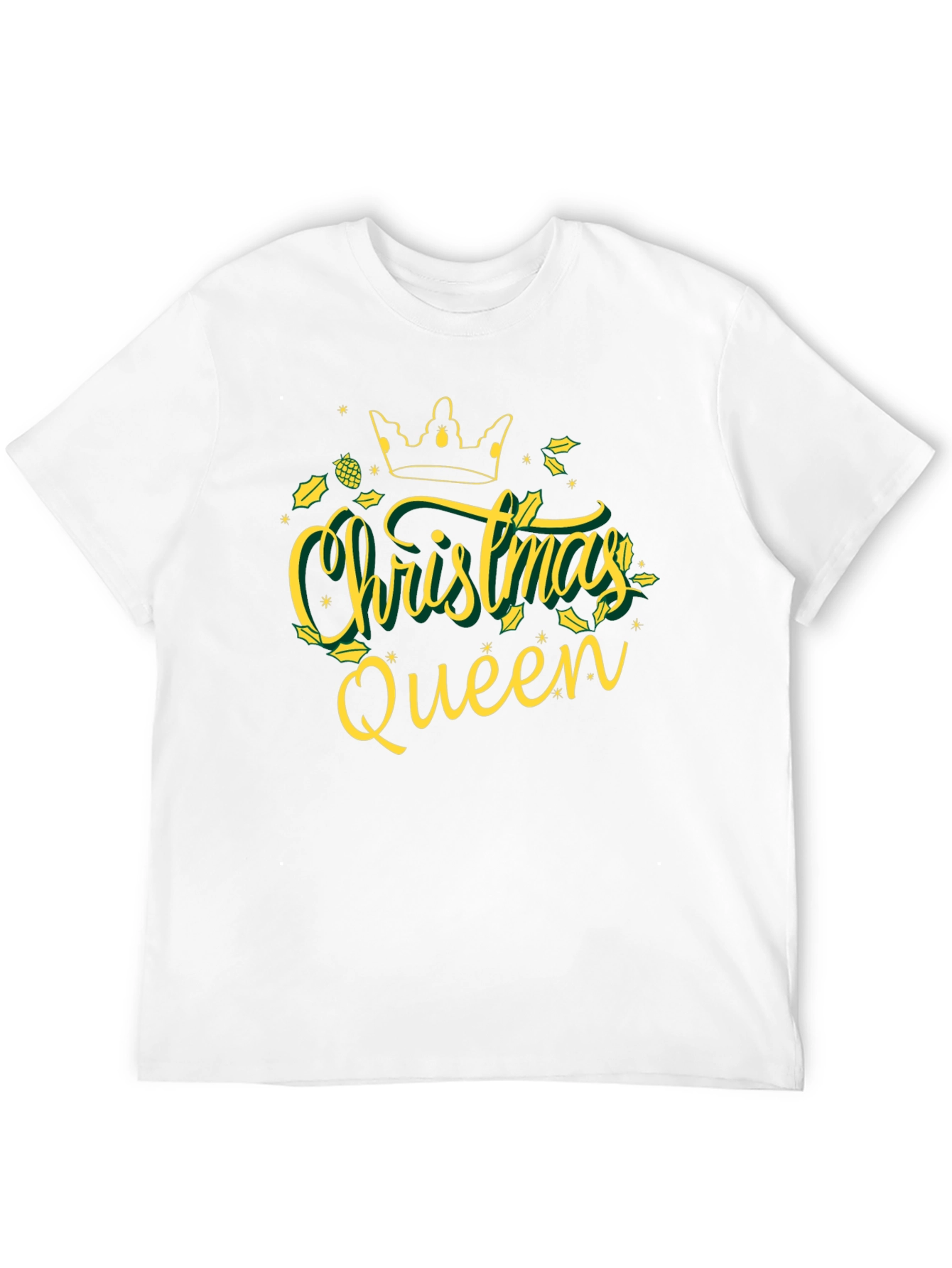 Christmas Queen Graphic Tee - Holiday Festive Shirt