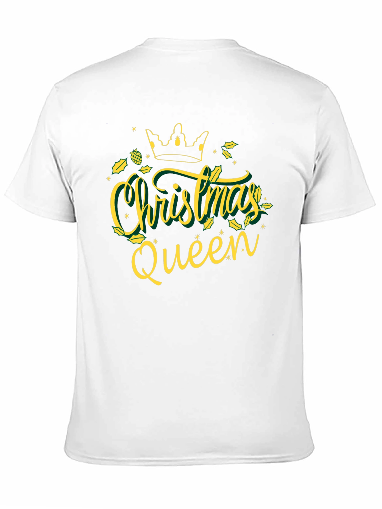 Christmas Queen Graphic Tee - Holiday Festive Shirt