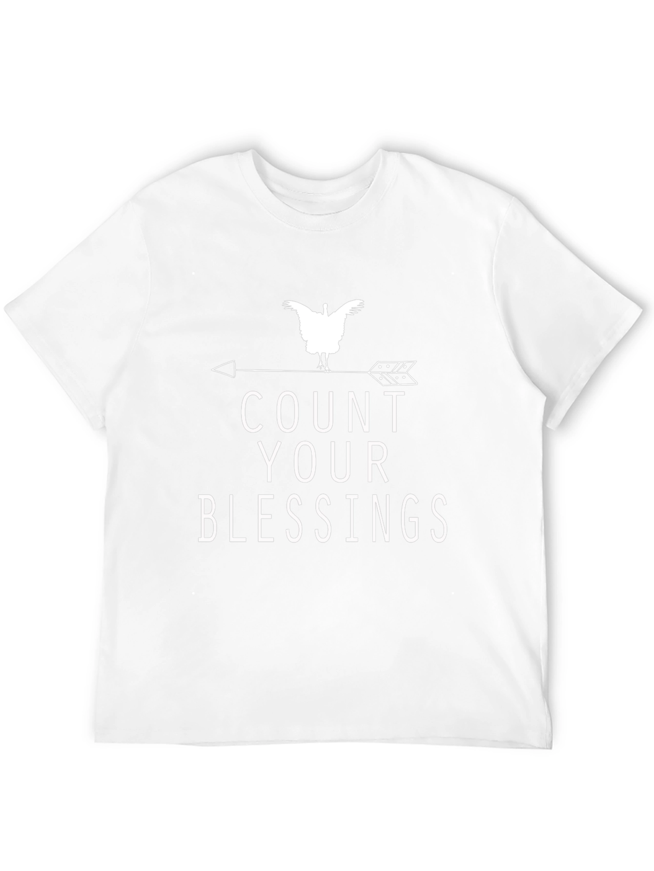 Count Your Blessings Graphic Tee - Black