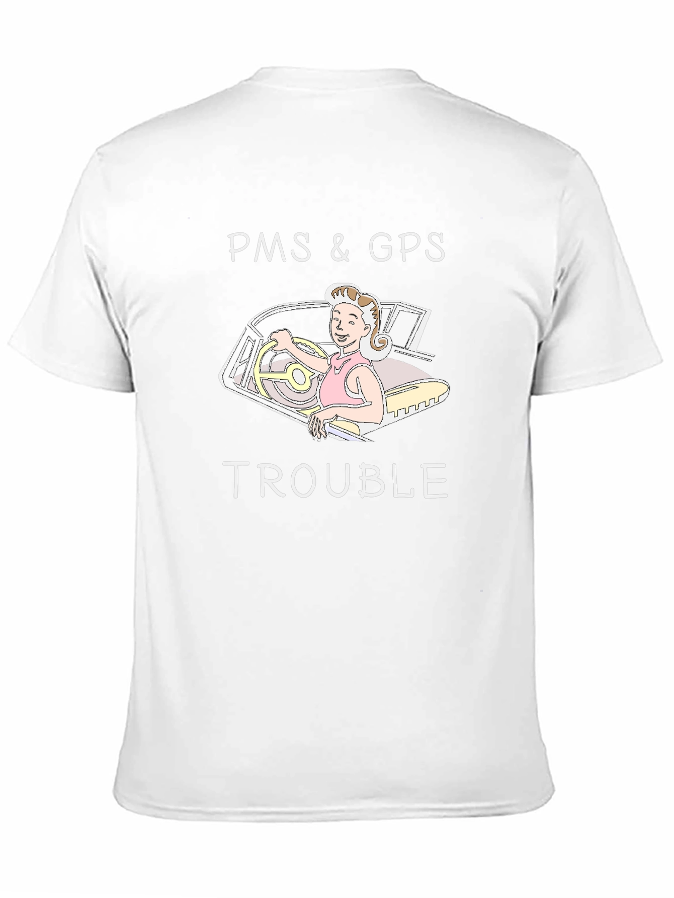PMS & GPS Trouble Graphic Tee