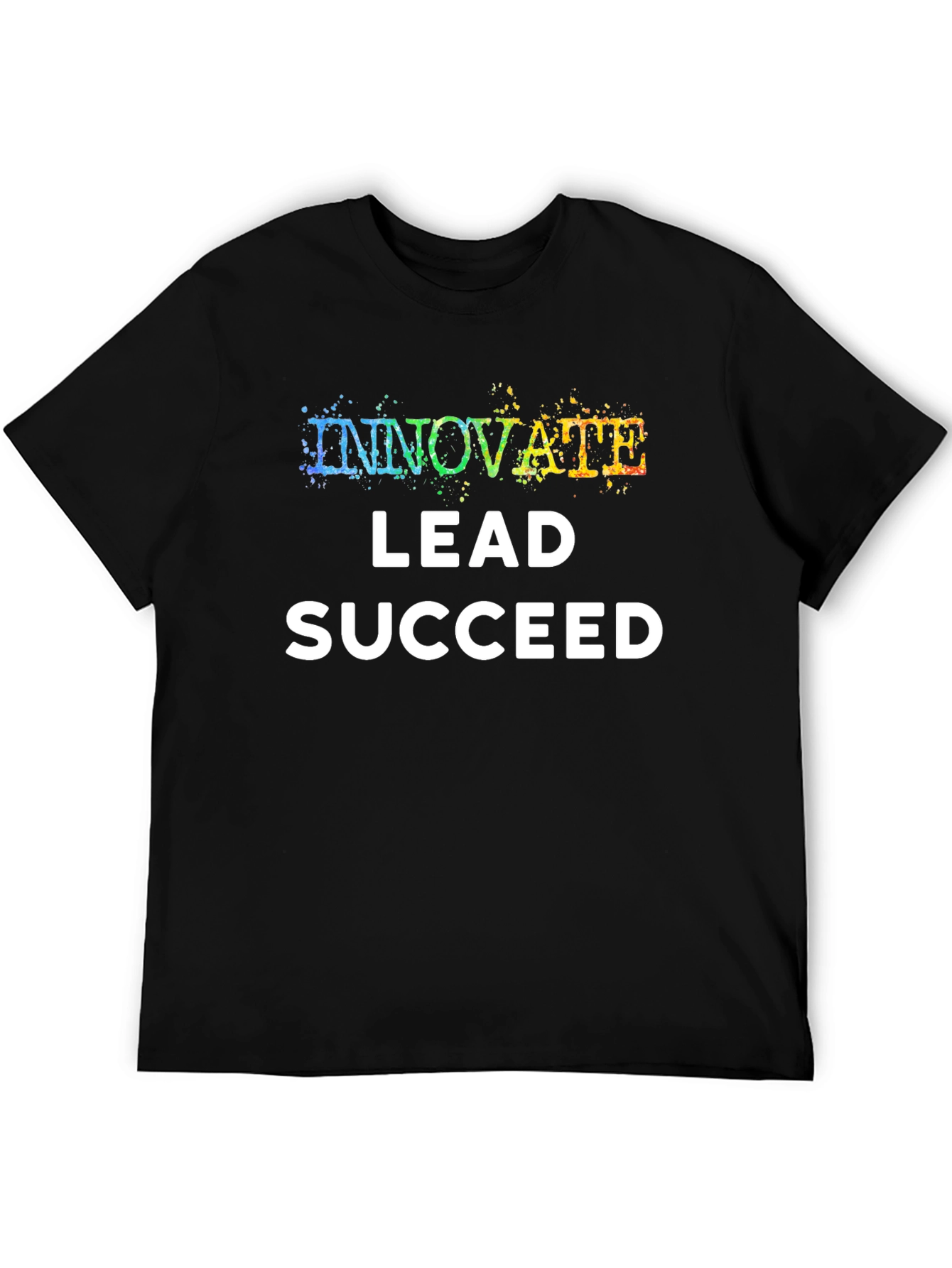 Innovate Lead Succeed T-Shirt - Black