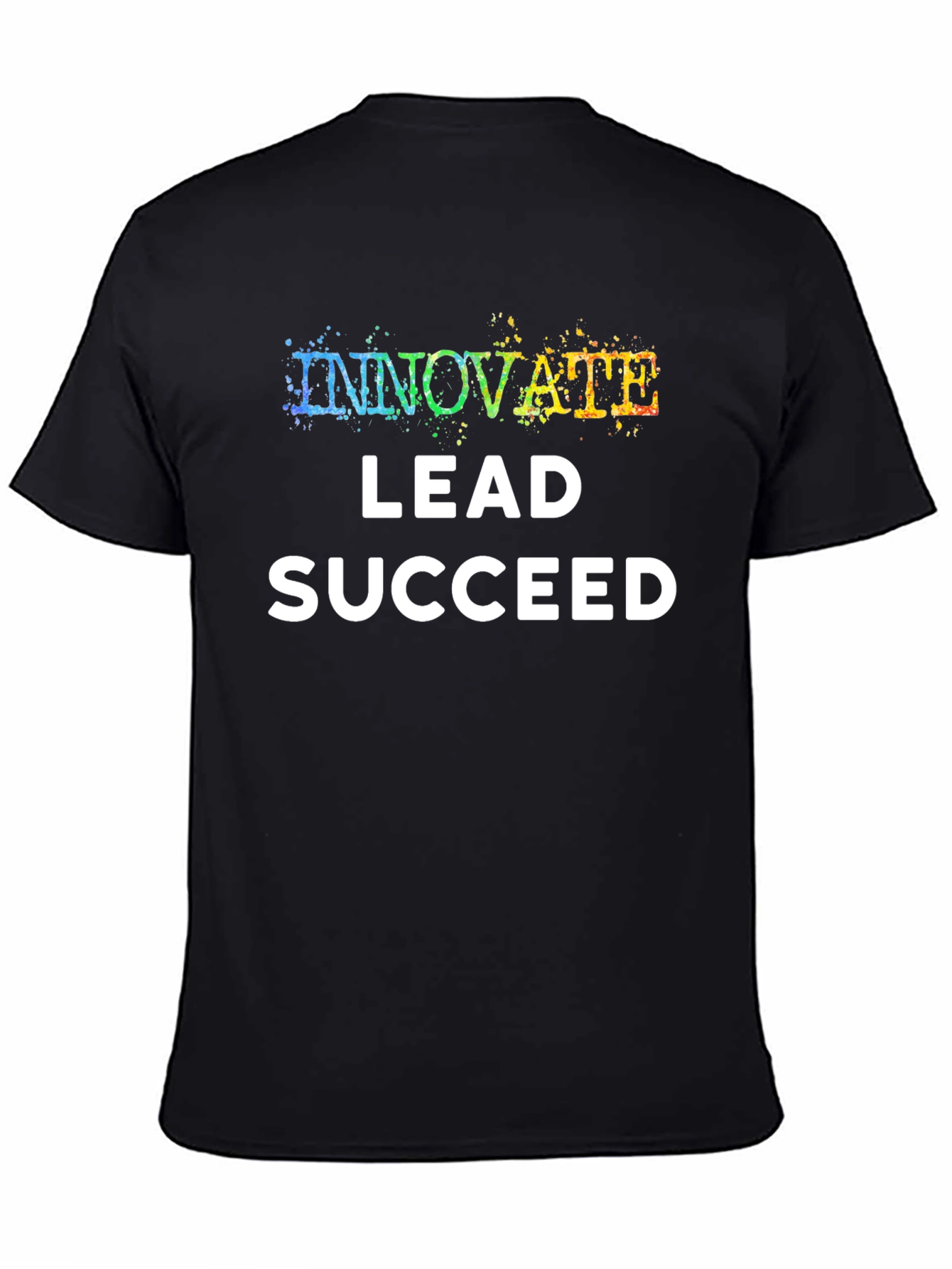 Innovate Lead Succeed T-Shirt - Black