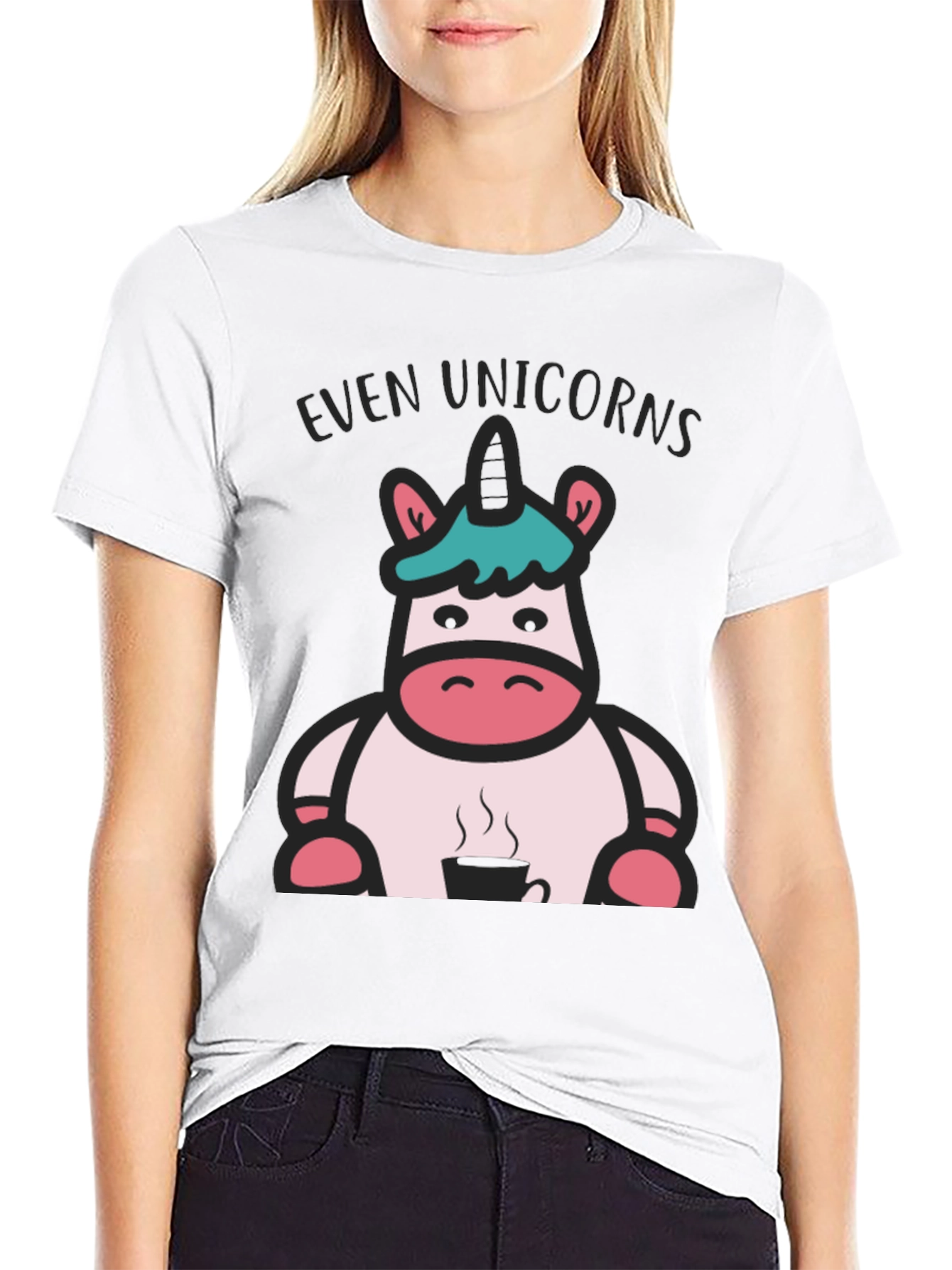 Even Unicorns Need Coffee T-Shirt