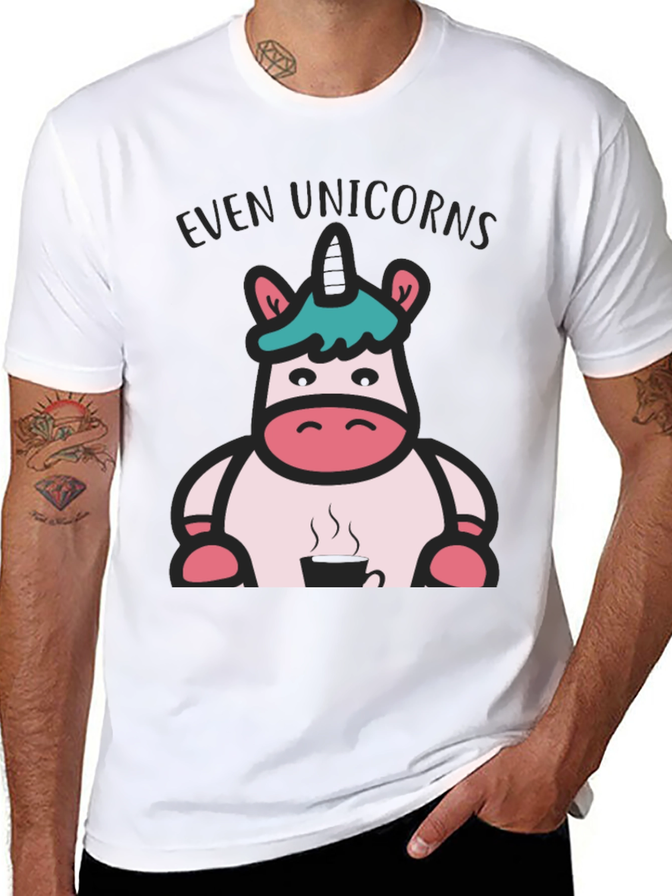 Even Unicorns Need Coffee T-Shirt