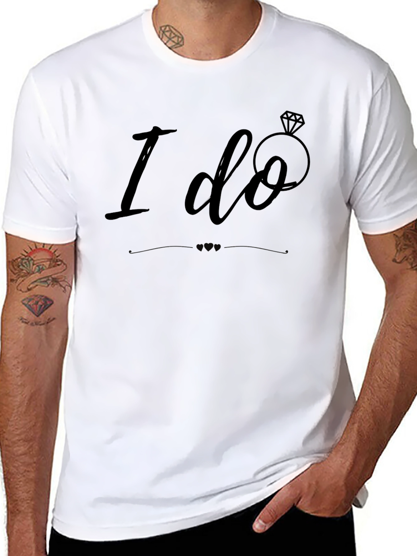 I Do Wedding T-Shirt - Stylish Bridal Tee