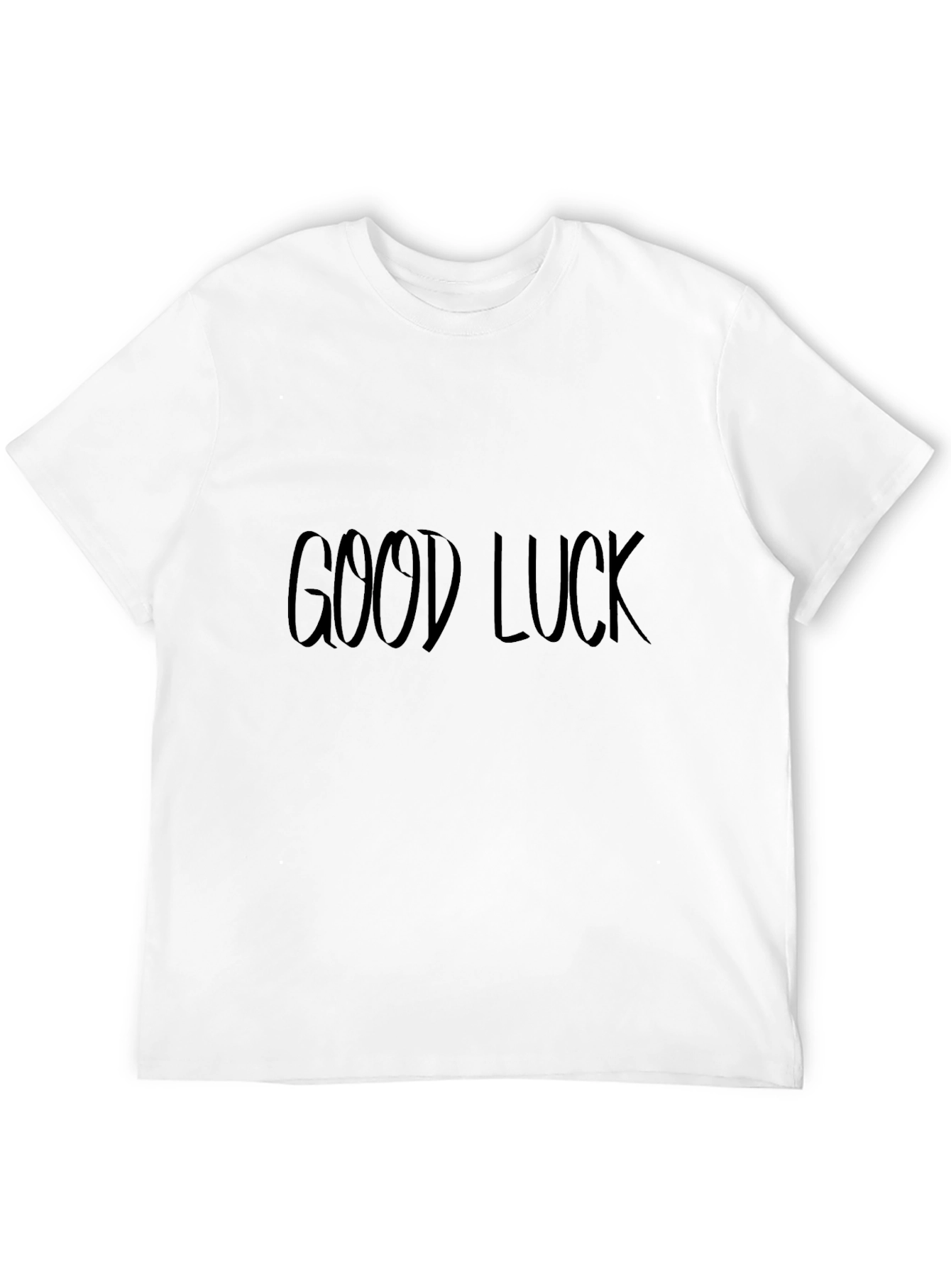 Good Luck Black Tee