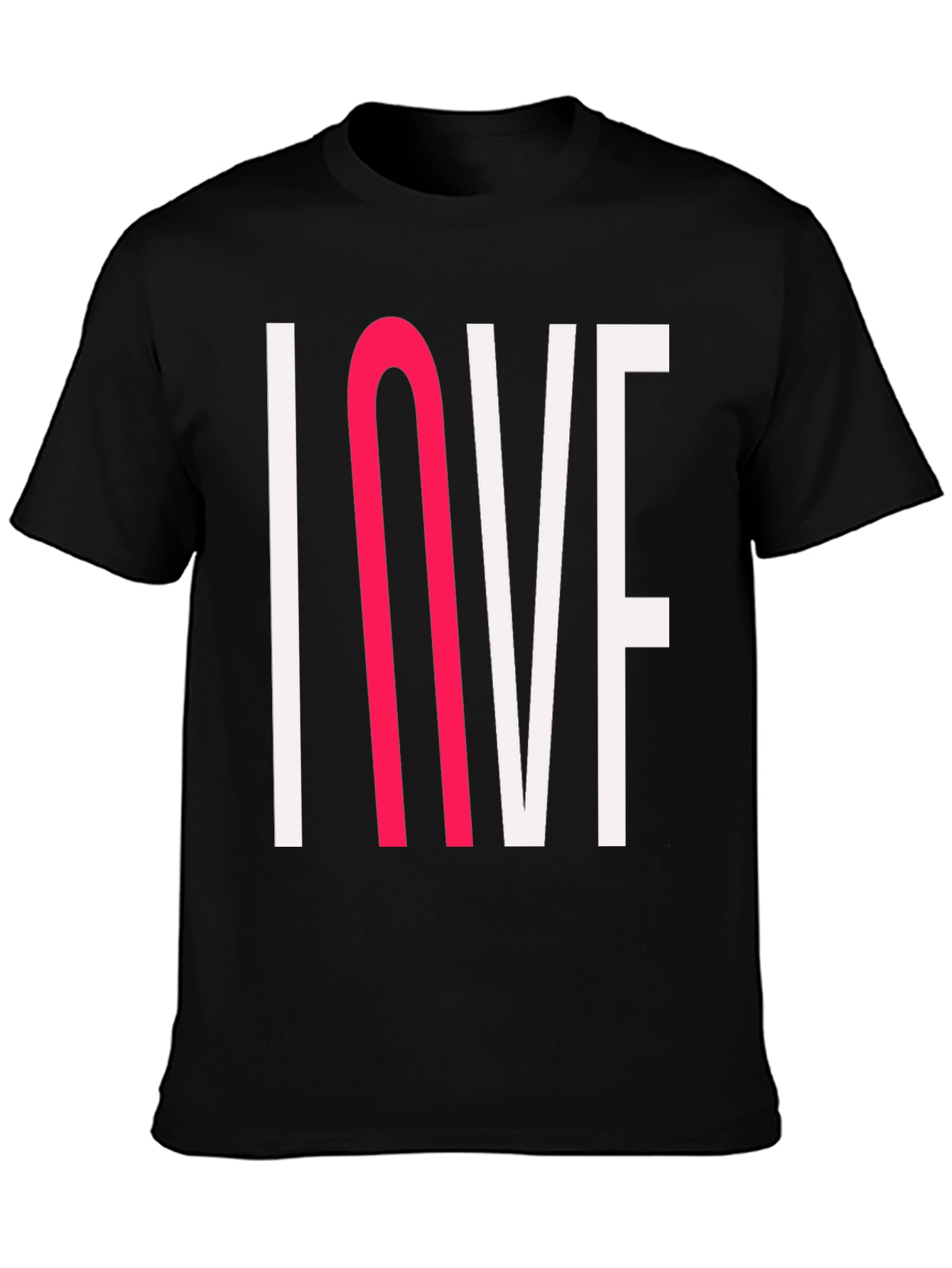 LOVE Graphic Tee - Bold & Stylish Black T-Shirt