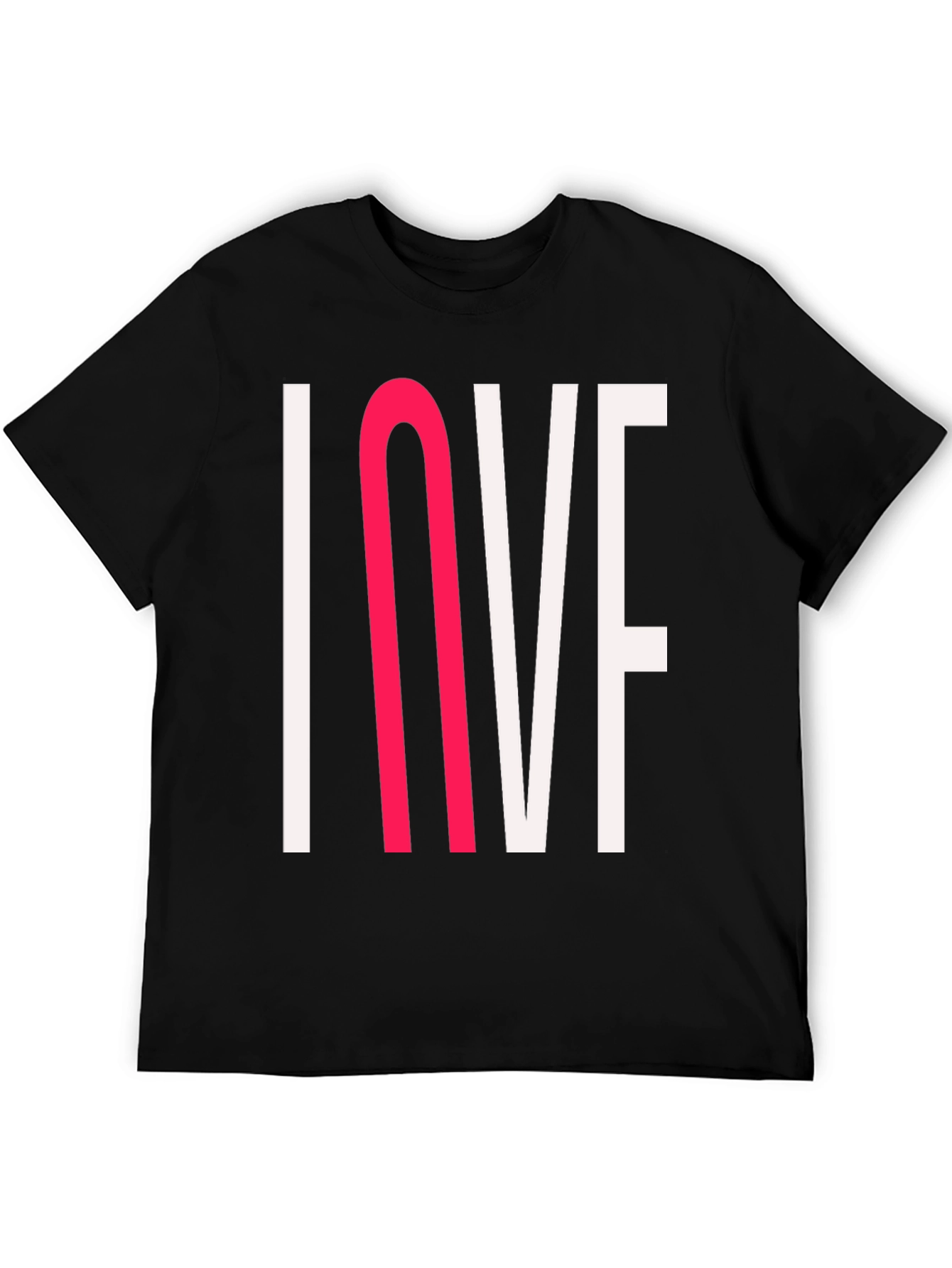 LOVE Graphic Tee - Bold & Stylish Black T-Shirt