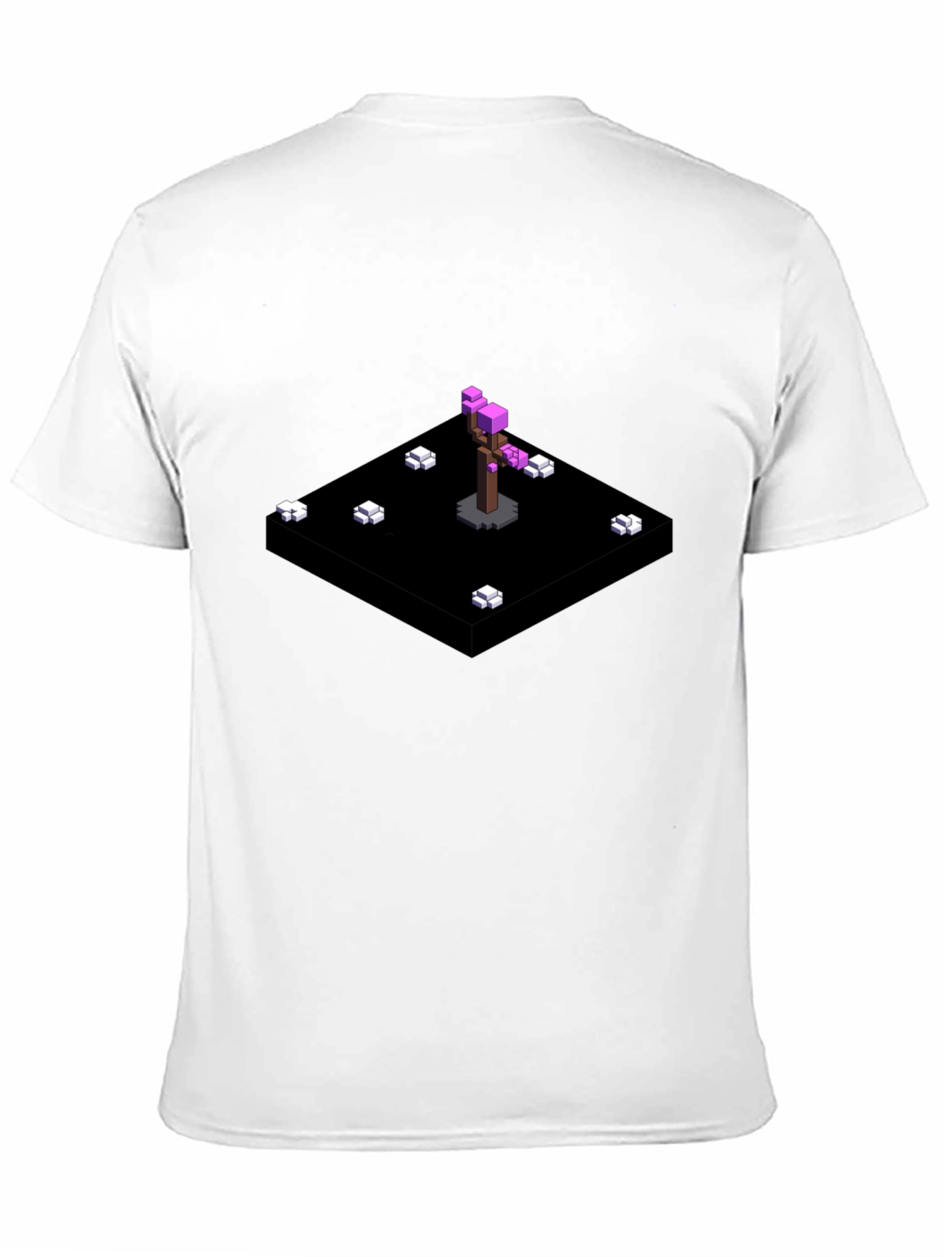 Pixel Art Tree T-Shirt - Modern Graphic Tee