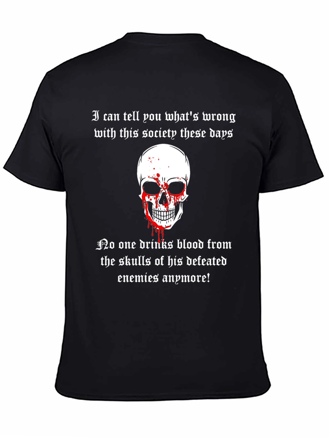 Skull Blood Drinker T-Shirt