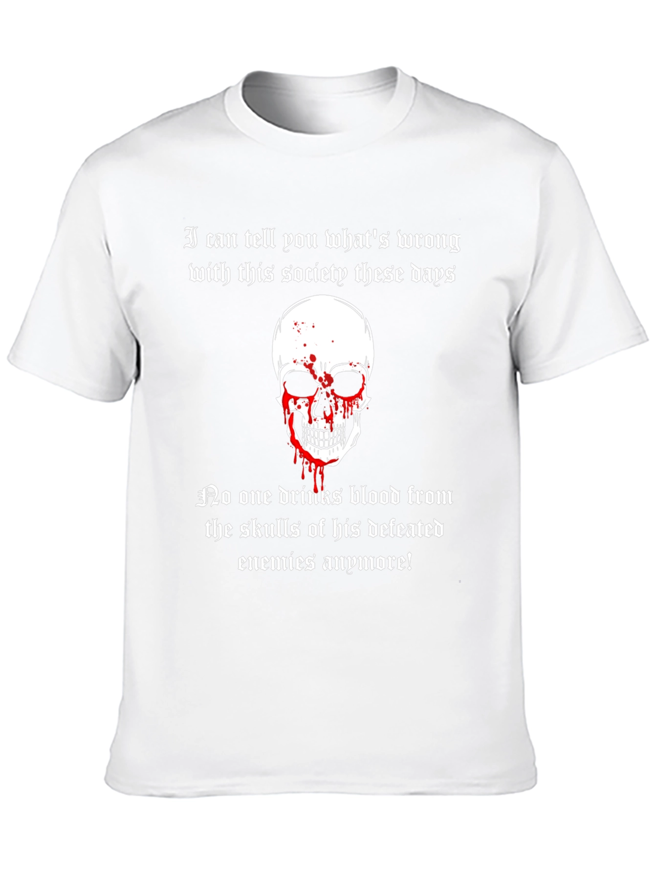 Skull Blood Drinker T-Shirt