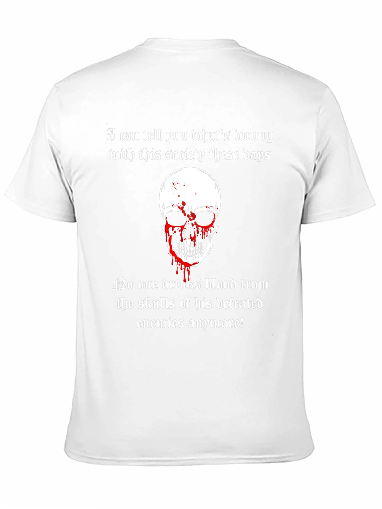 Skull Blood Drinker T-Shirt