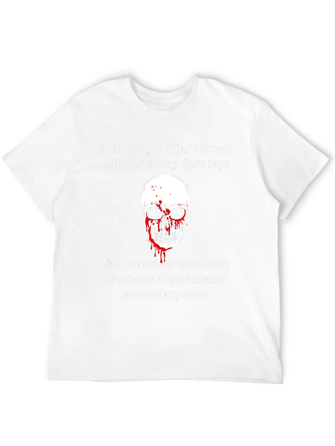 Skull Blood Drinker T-Shirt