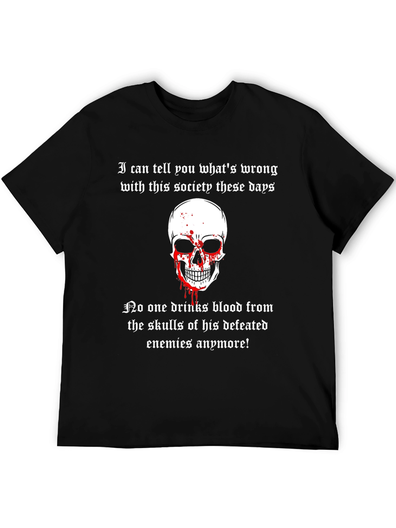 Skull Blood Drinker T-Shirt