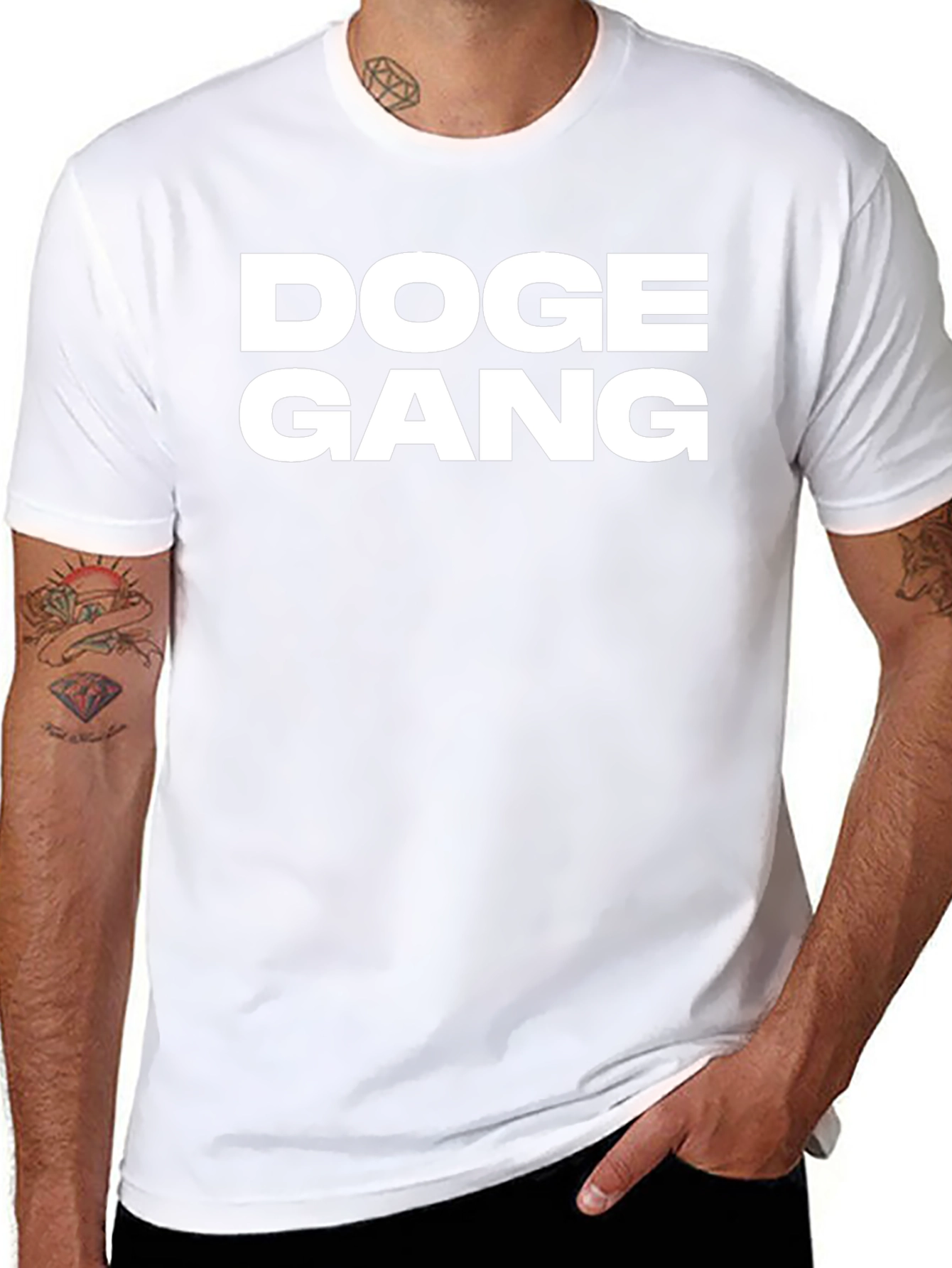 Doge Gang T-Shirt - Meme Crypto Fashion
