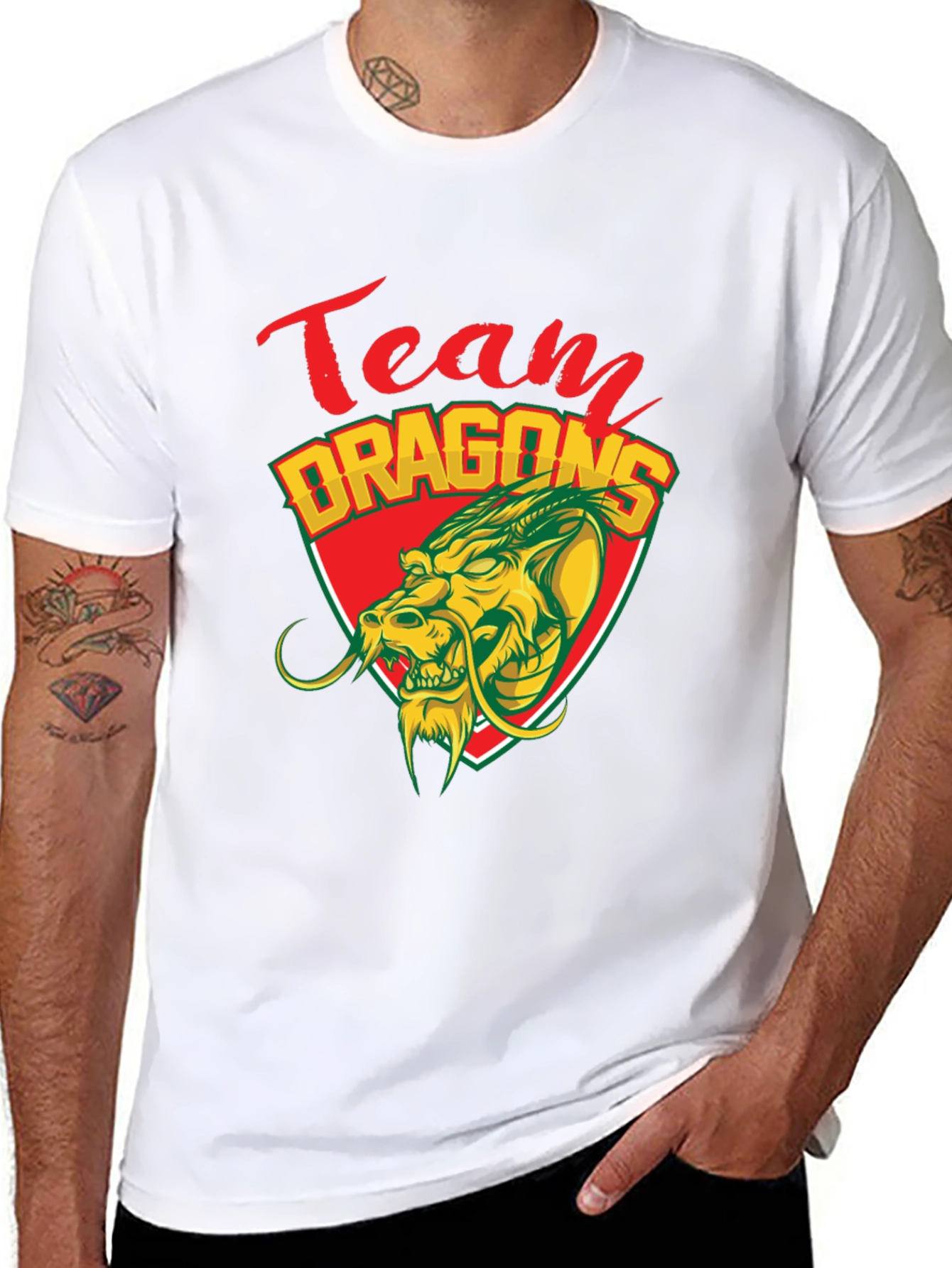 Team Dragons T-Shirt - Unique Graphic Tee