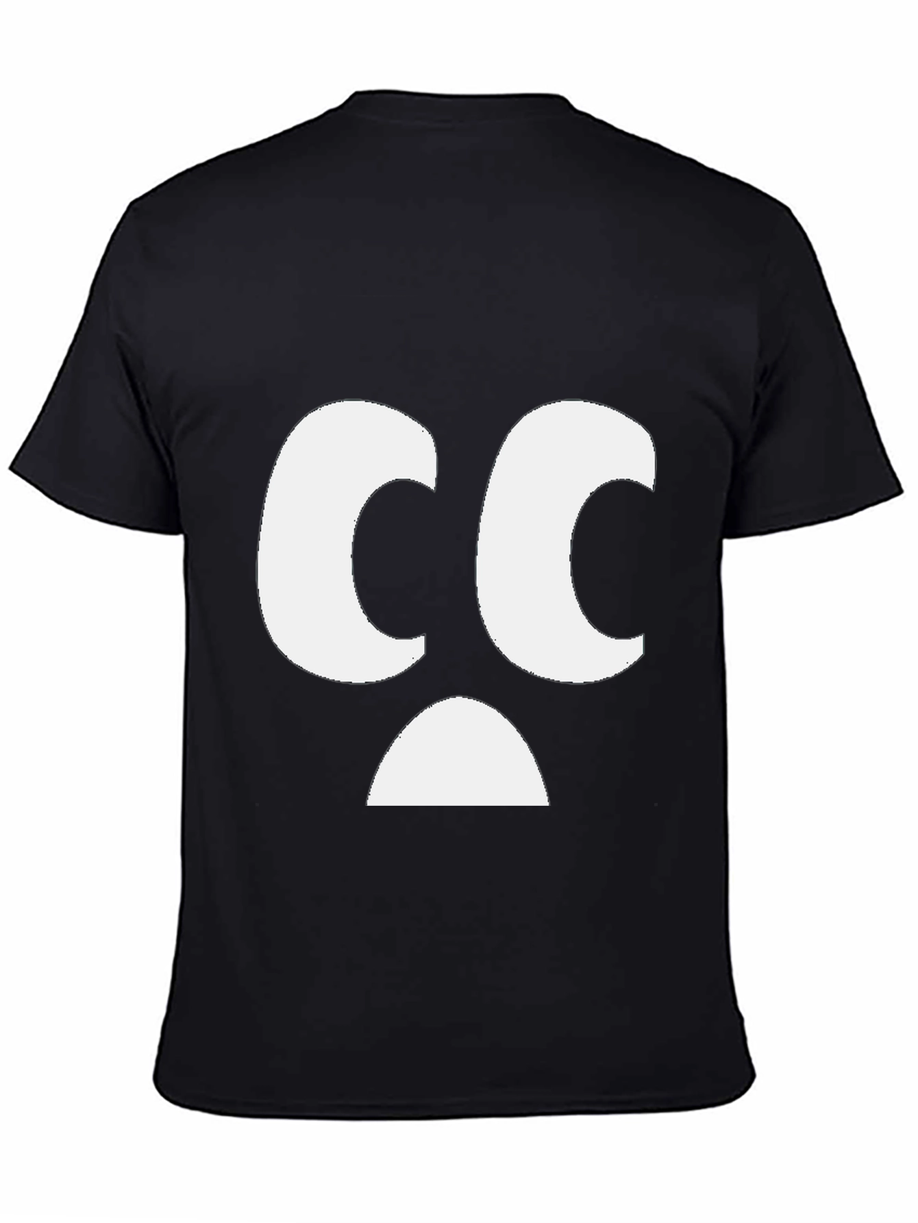 Sad Face Graphic T-Shirt