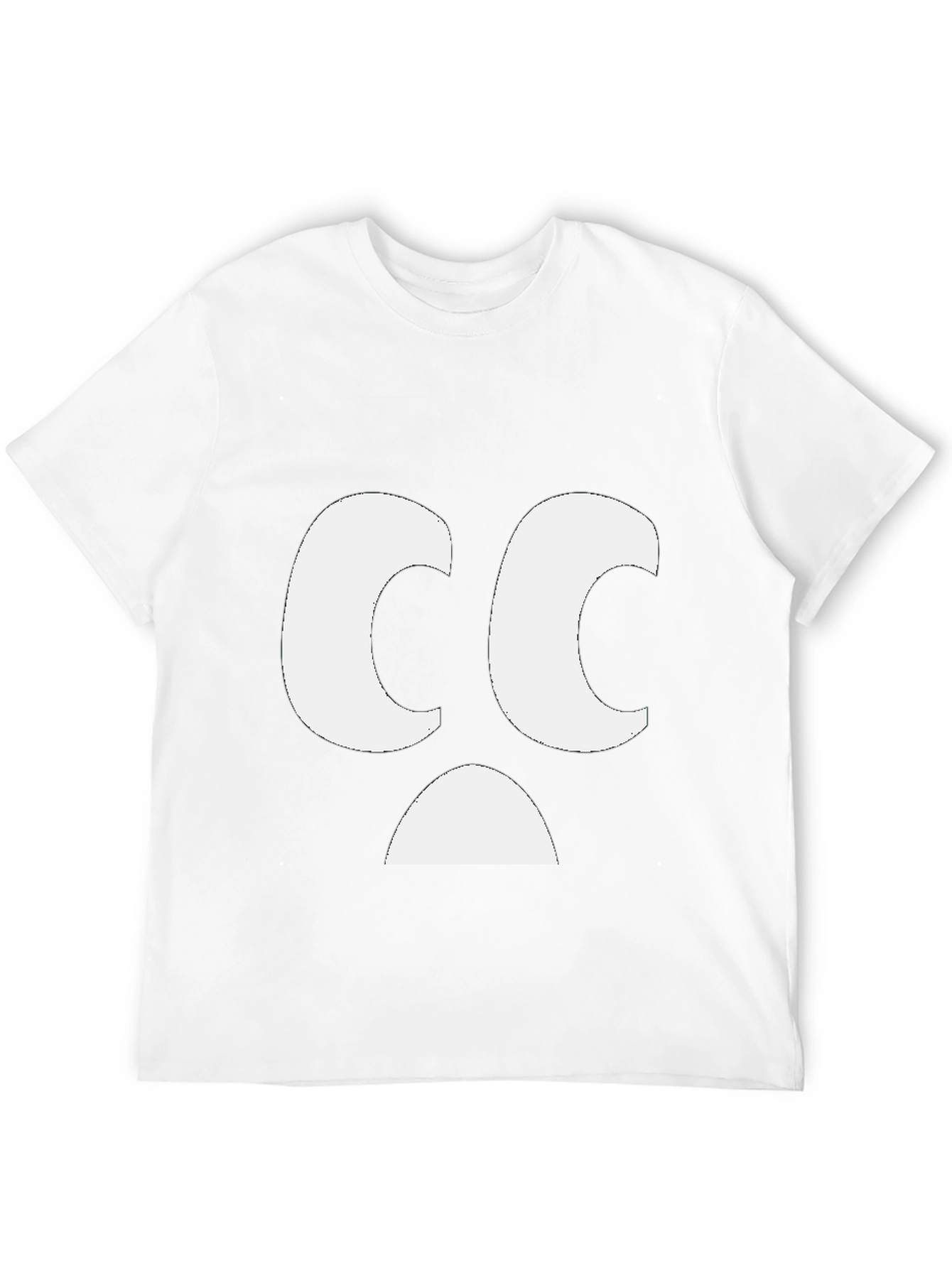 Sad Face Graphic T-Shirt