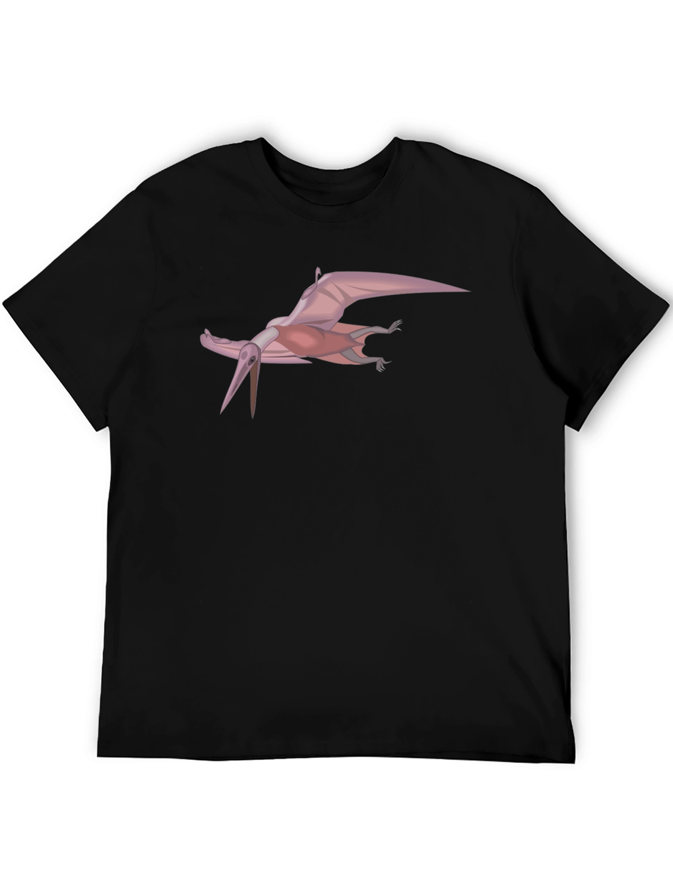 Pterodactyl Graphic Tee - Classic Black T-Shirt