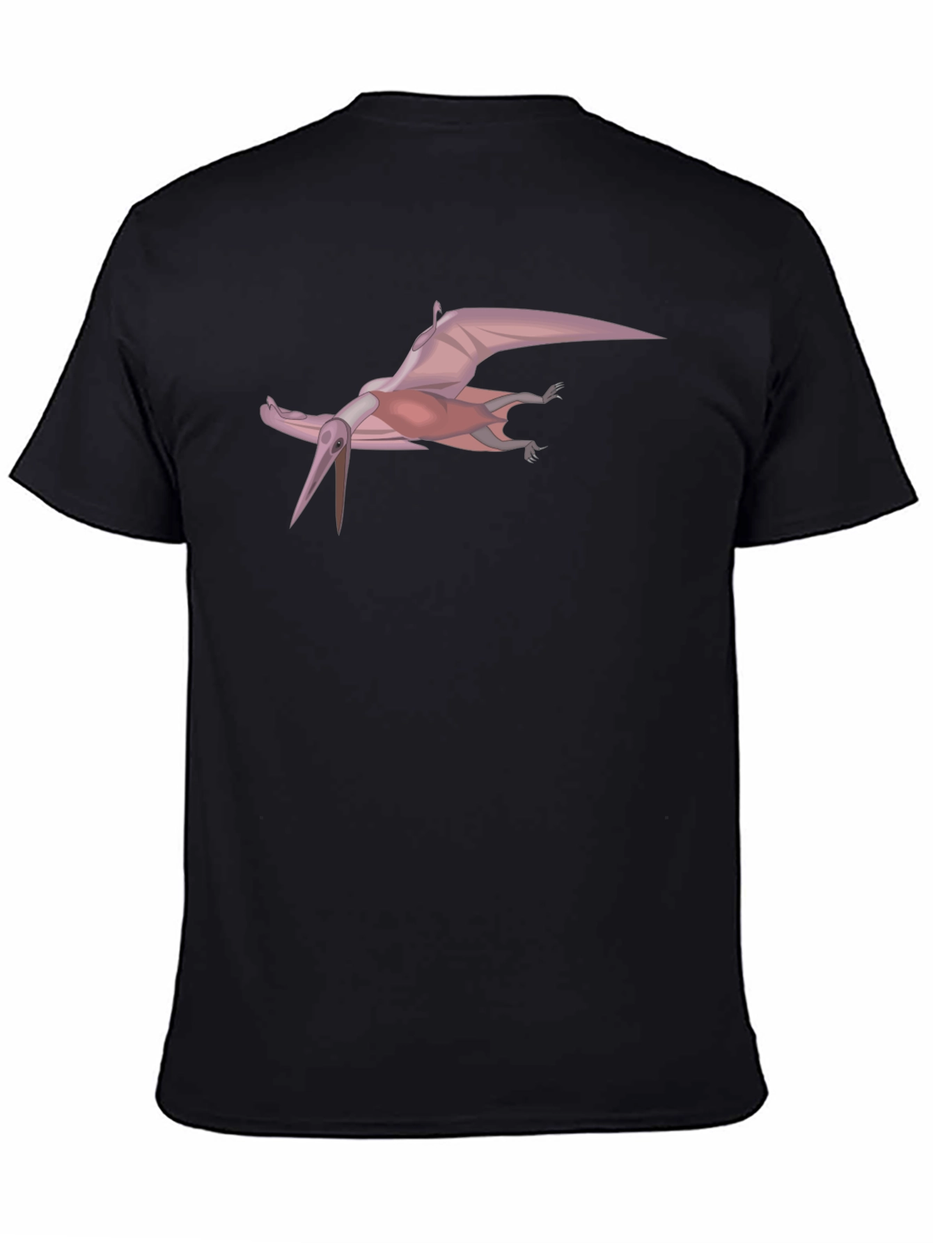 Pterodactyl Graphic Tee - Classic Black T-Shirt