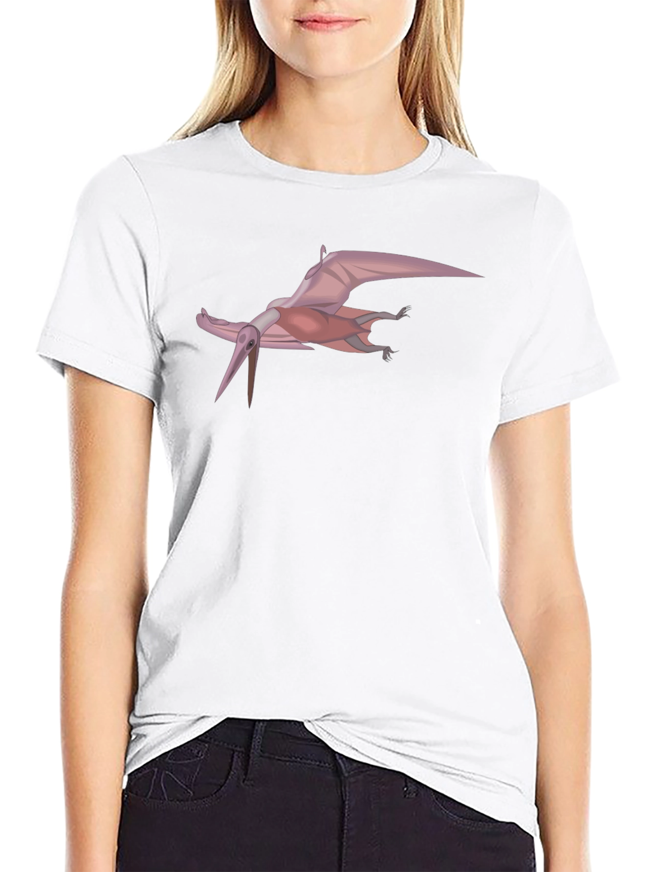 Pterodactyl Graphic Tee - Classic Black T-Shirt