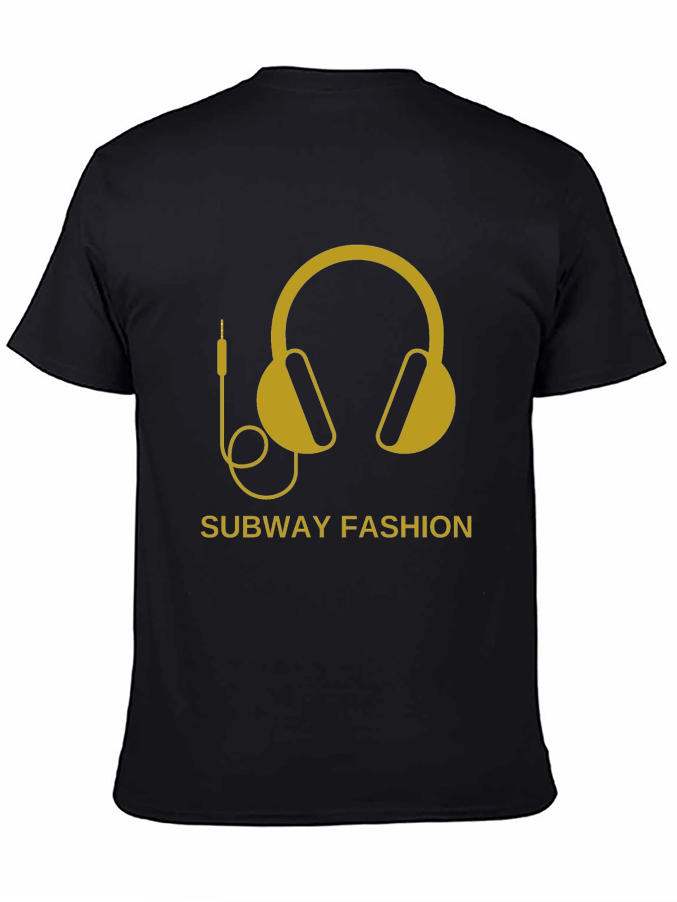 Subway Fashion Headphones Graphic Tee
