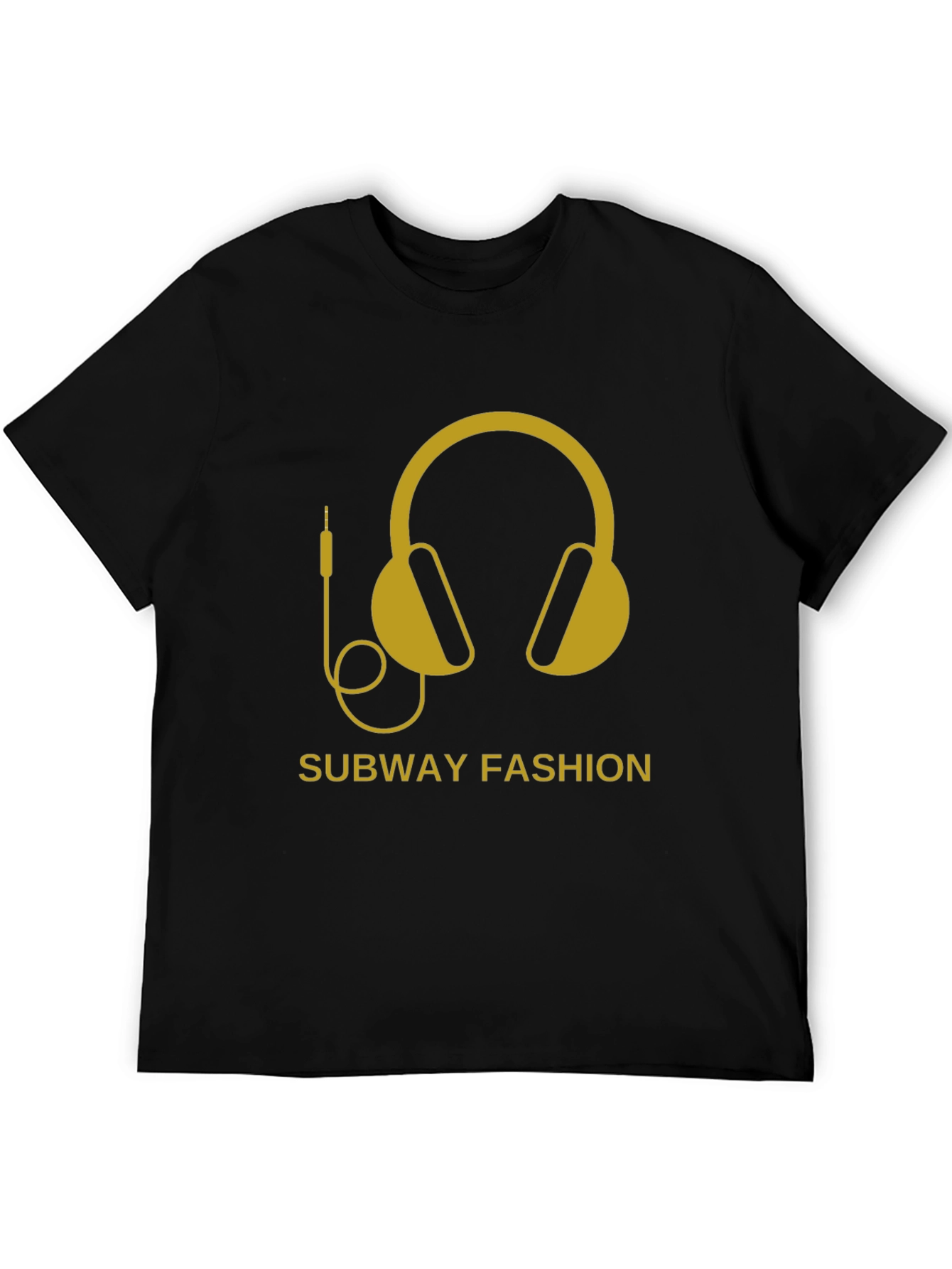 Subway Fashion Headphones Graphic Tee